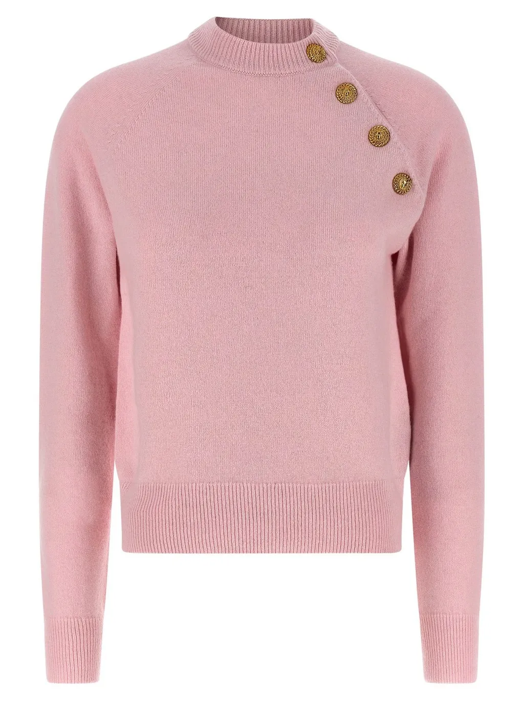 Long Sleeved Buttoned Jumper