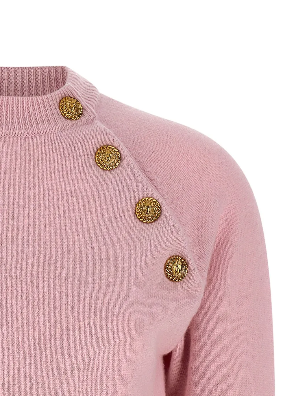 Long Sleeved Buttoned Jumper