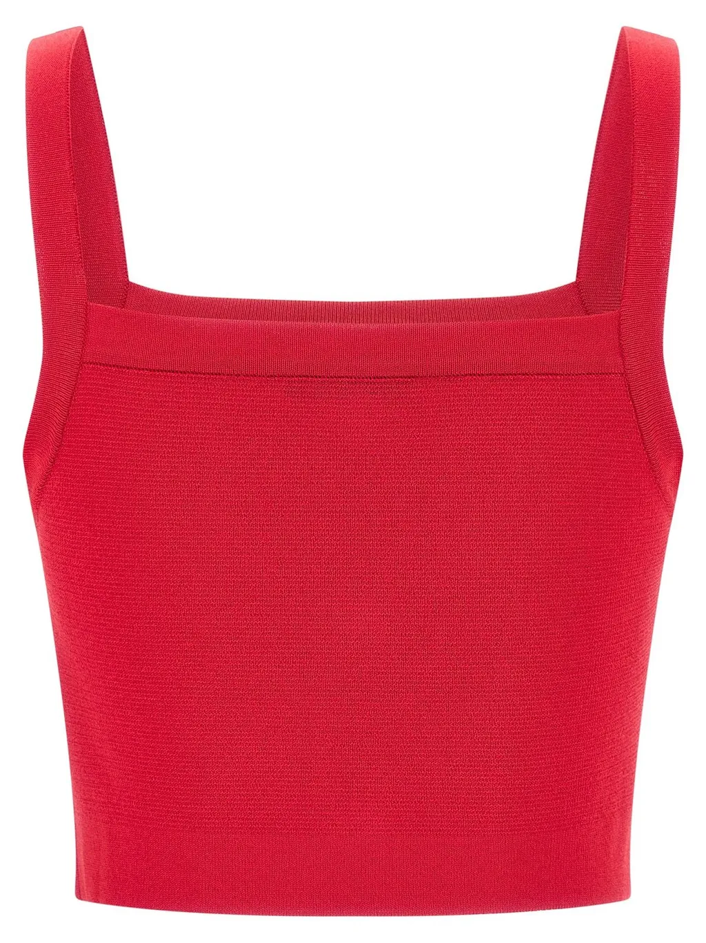 Buttons Knit Bralette Top