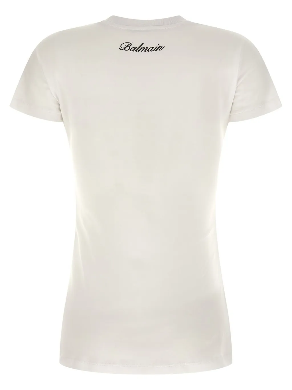 Buttons Draped T-Shirt