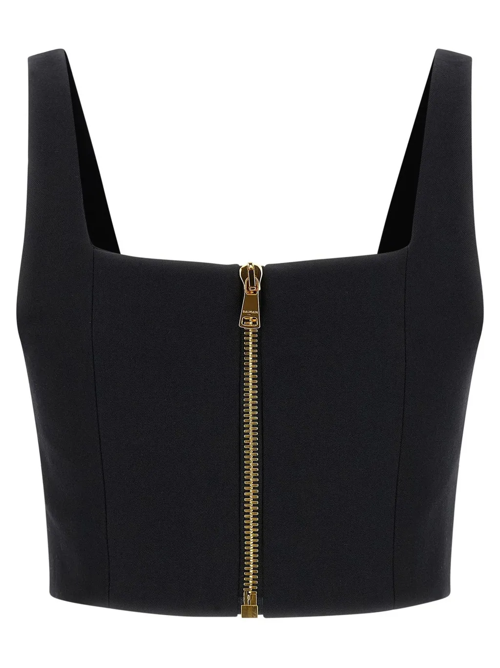 Buttoned Cropped Top