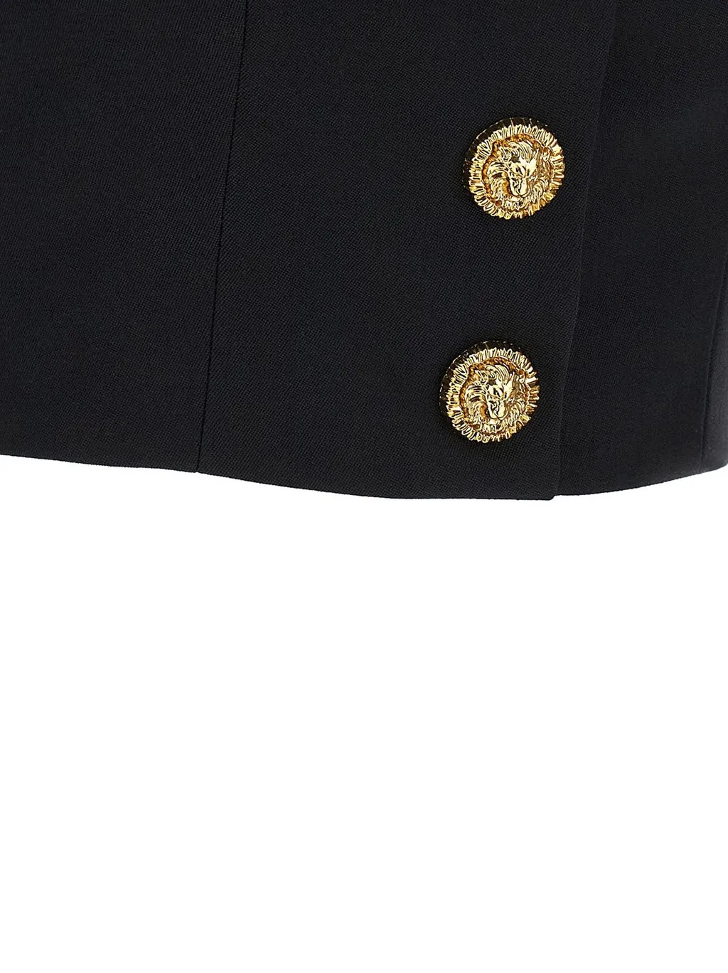 Buttoned Cropped Top