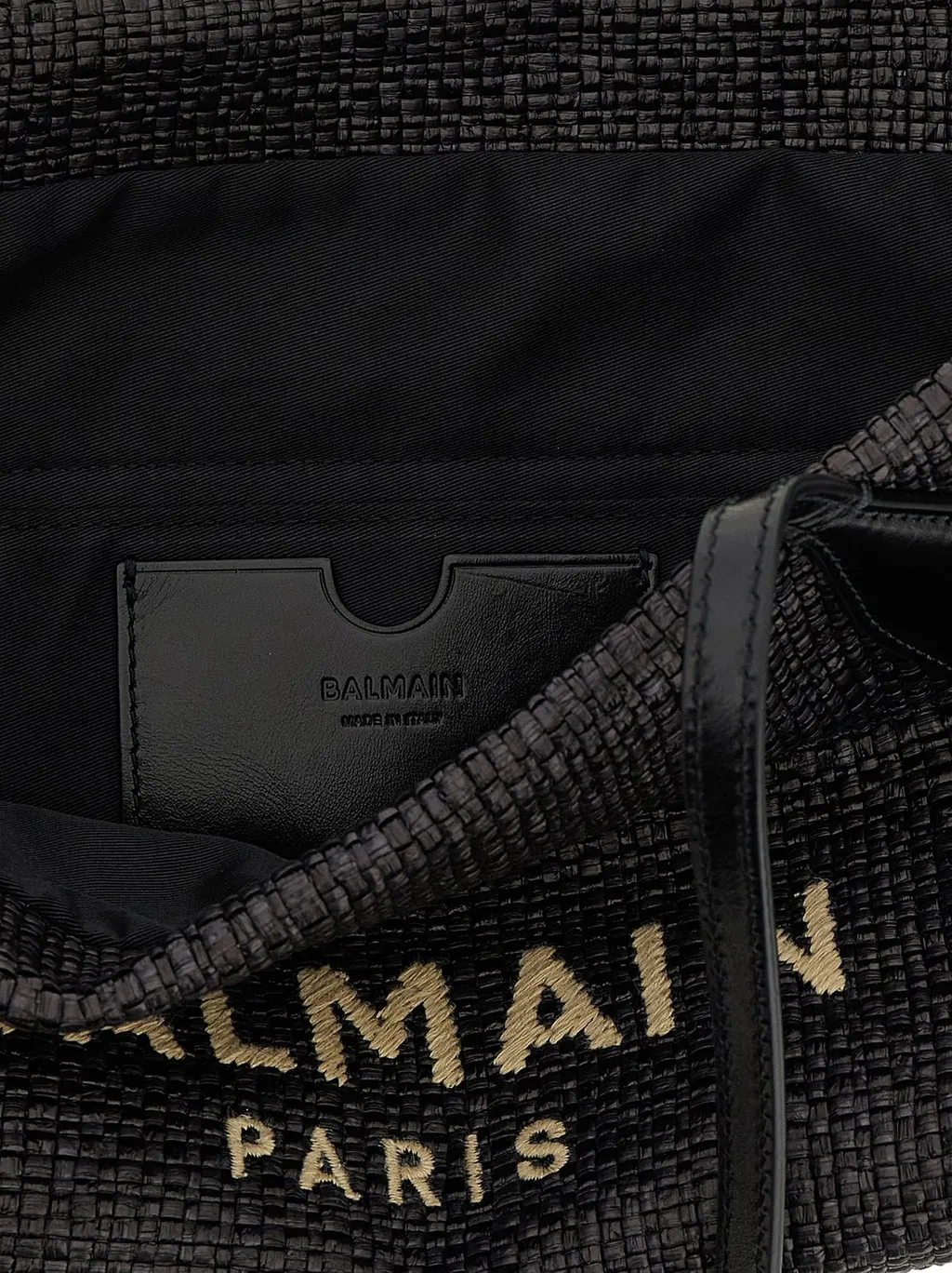 Logo Embroidered Small Track Tote Bag