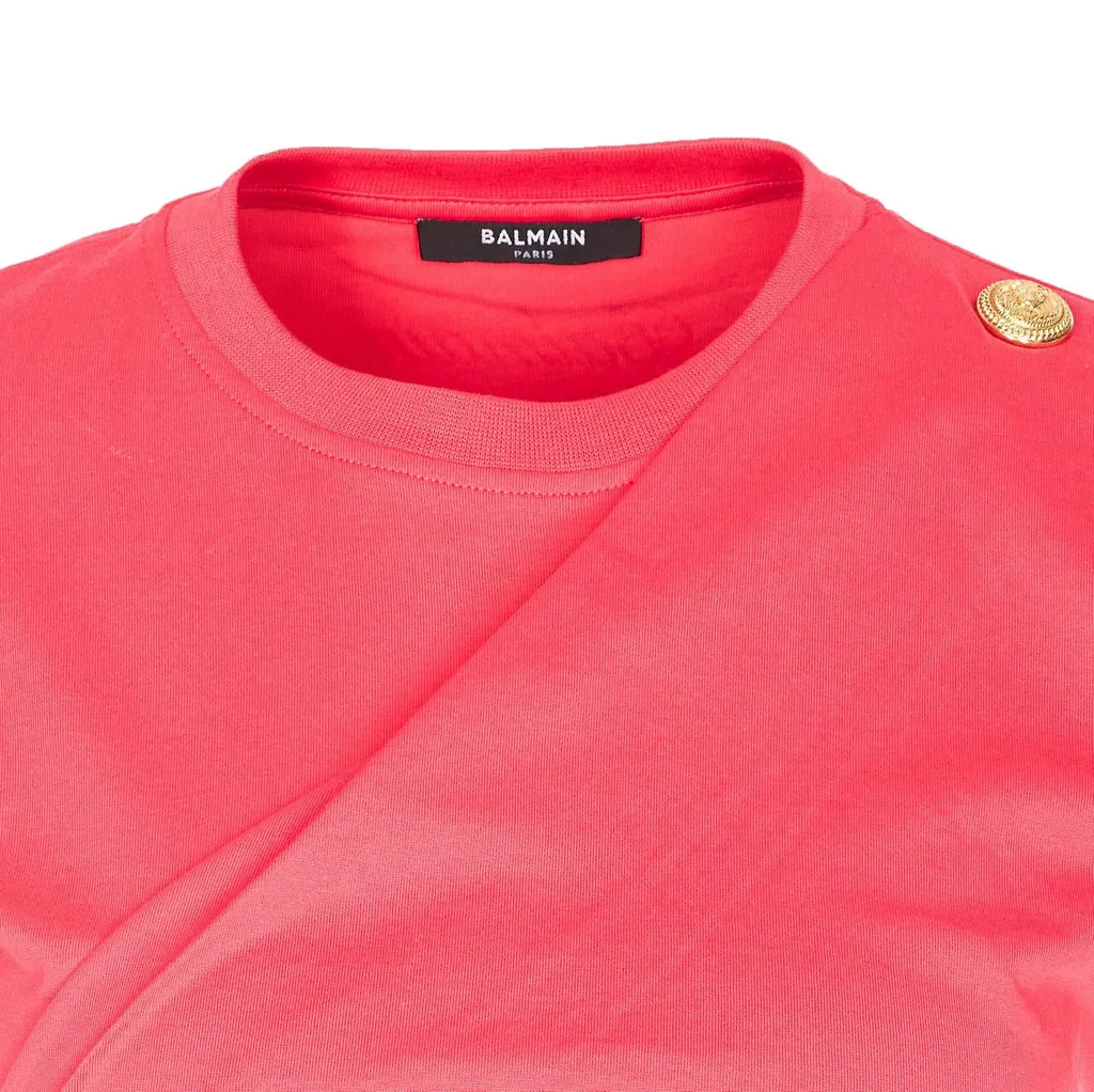 Draped Crewneck T-Shirt