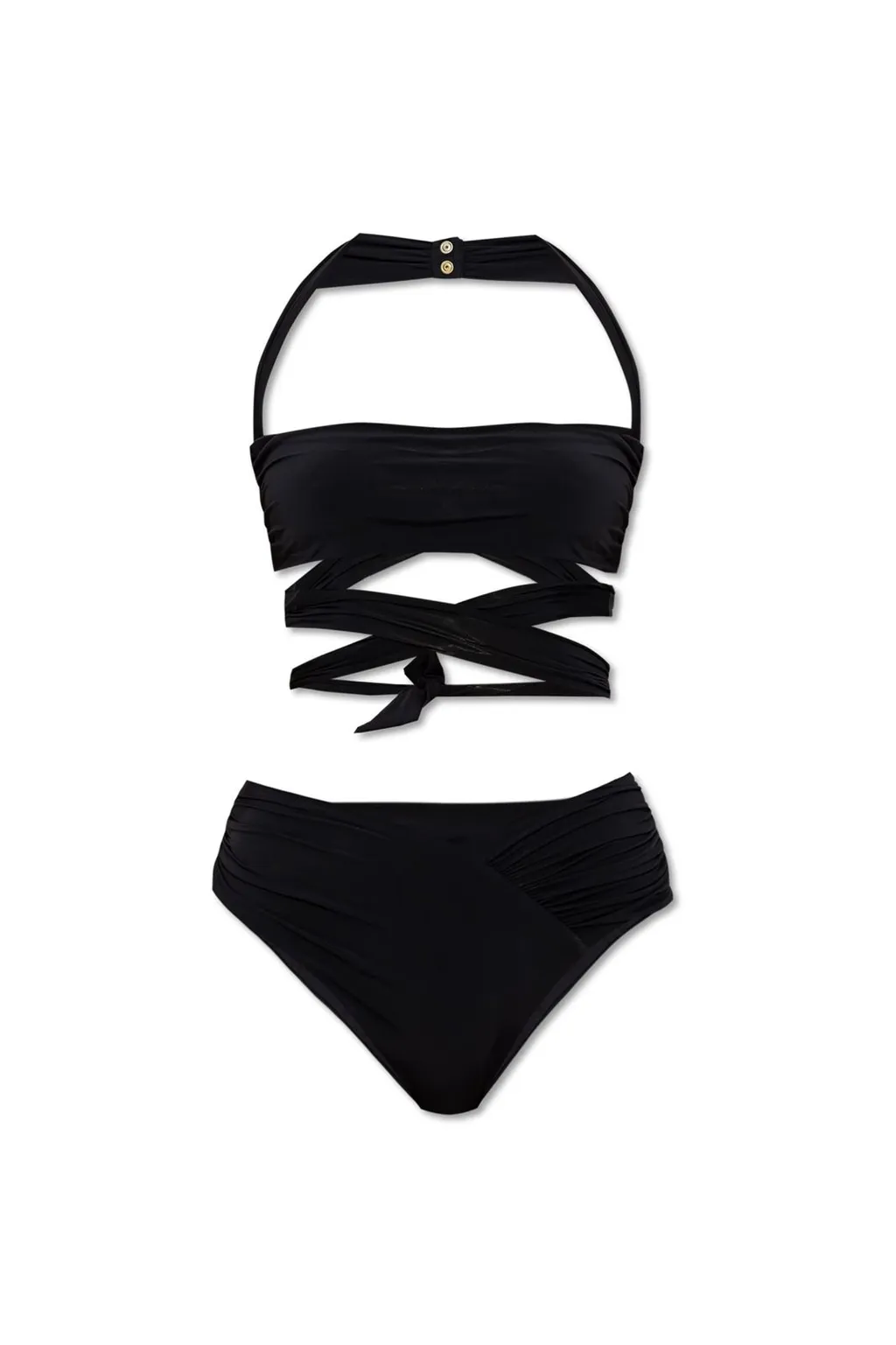 Cut Out Detailed Two Piece Swimsuit