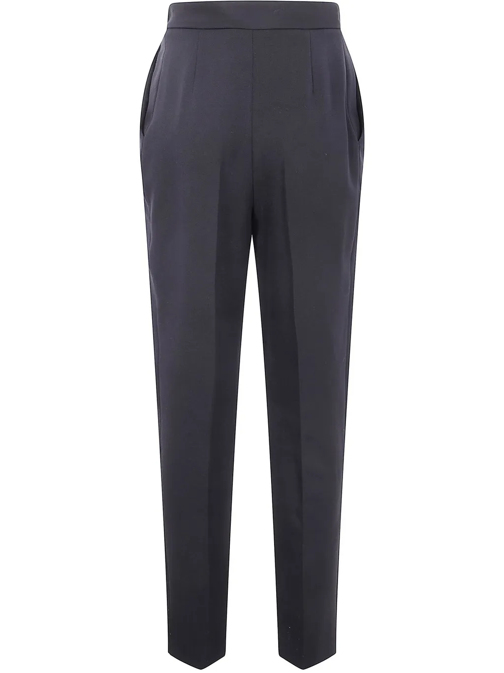 Pleat Detailed Tapered Leg Trousers
