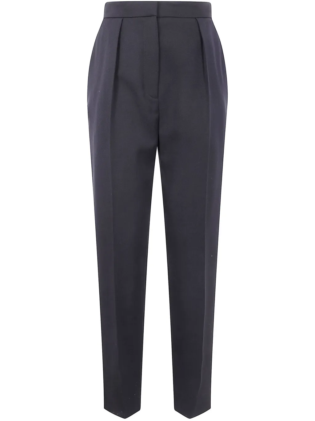 Pleat Detailed Tapered Leg Trousers