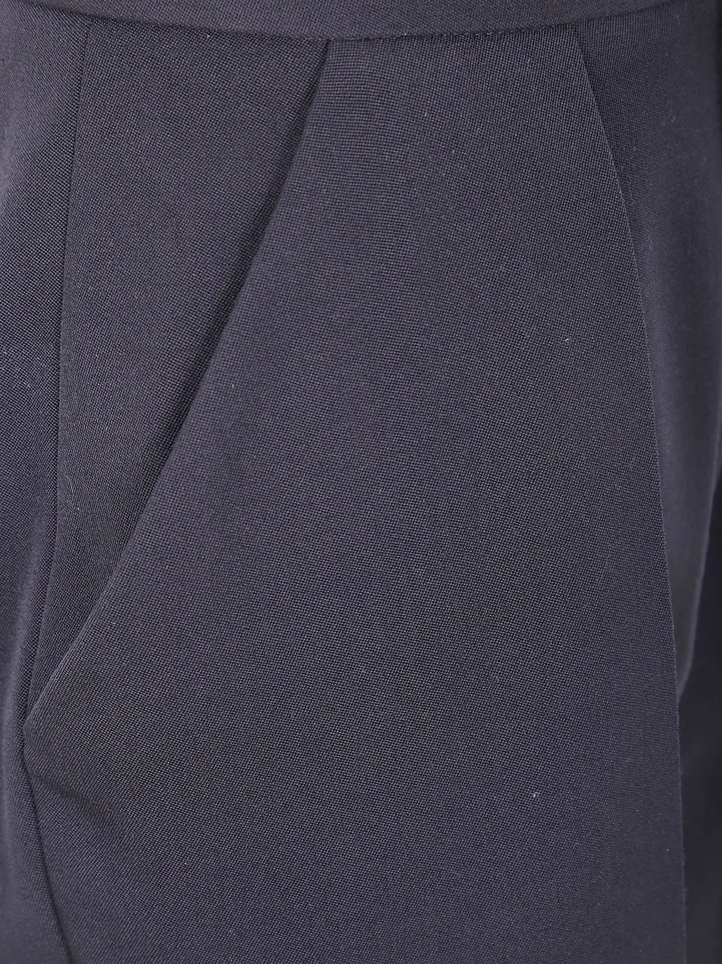 Pleat Detailed Tapered Leg Trousers