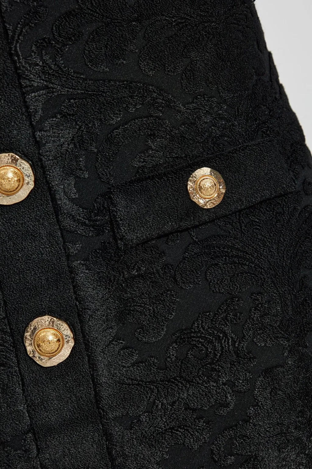 Baroque Pattern Midi Skirt