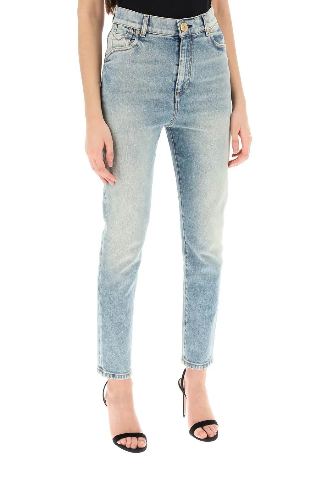 Vintage Effect Jeans