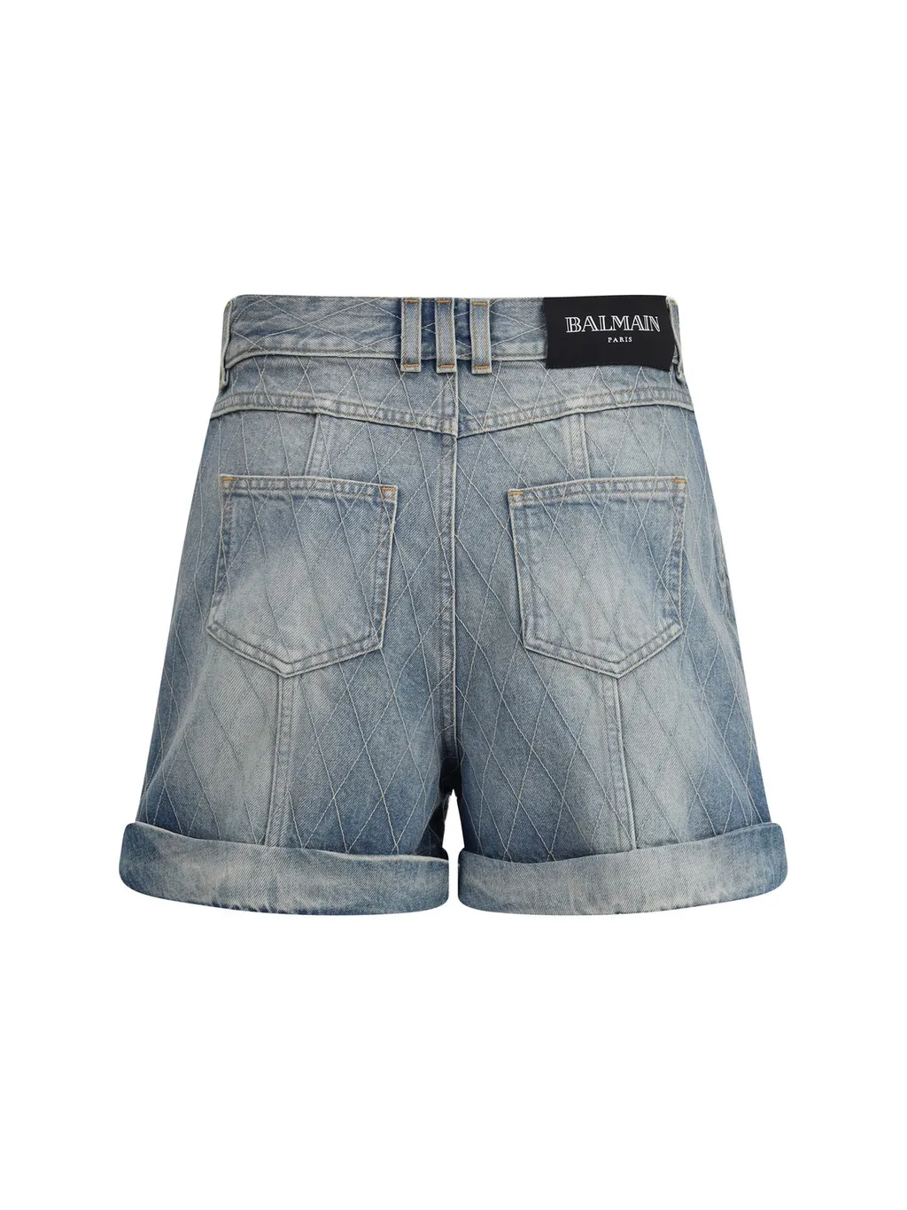 Short Diamond Denim Shorts