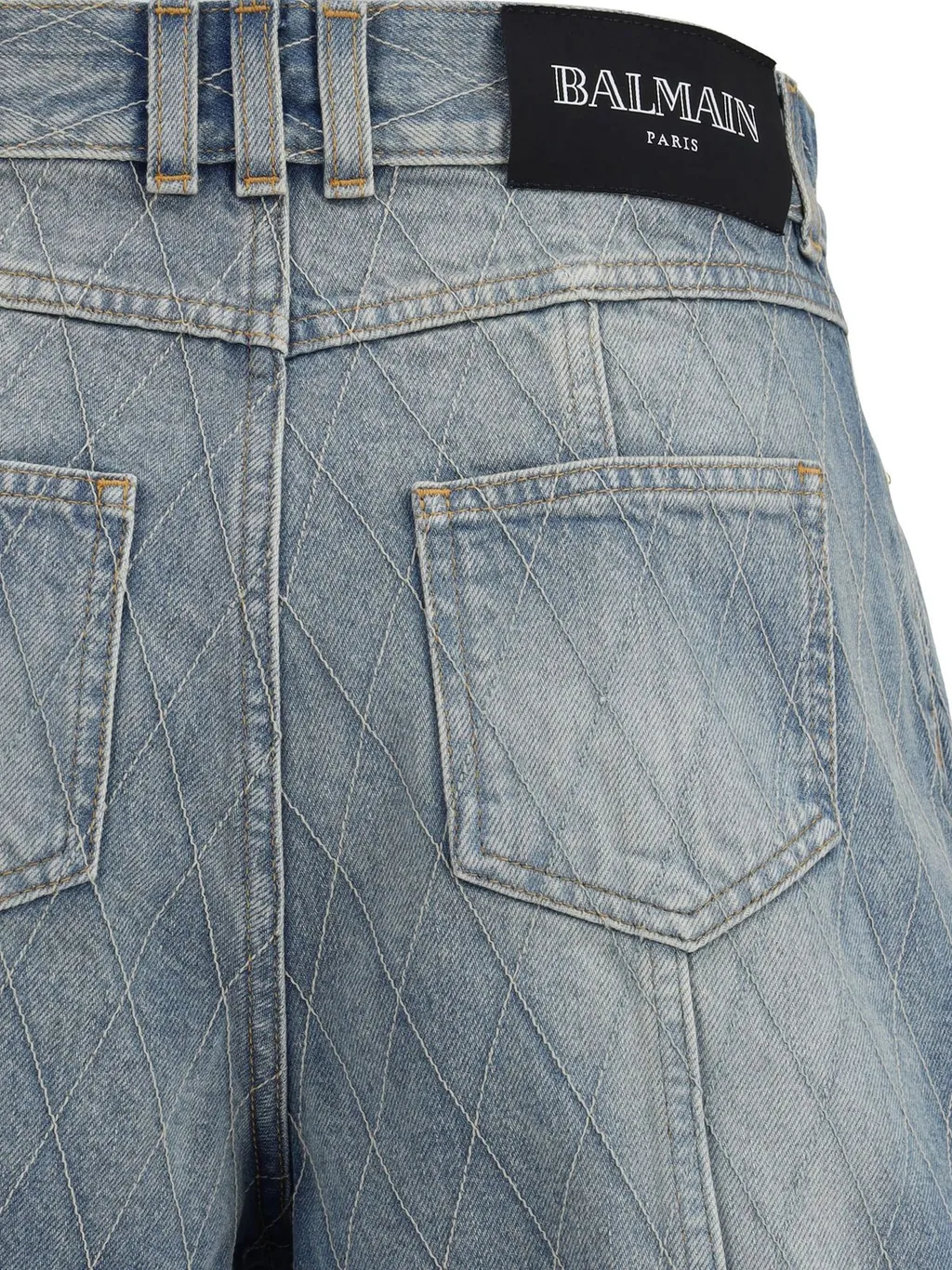 Short Diamond Denim Shorts