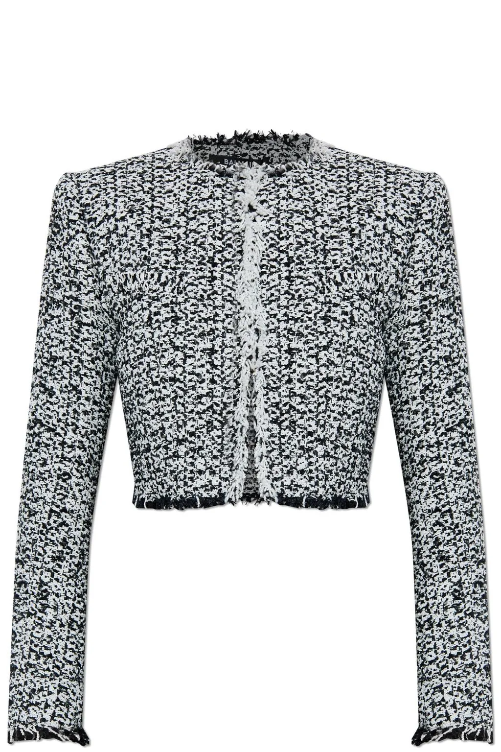 Cropped Tweed Jacket