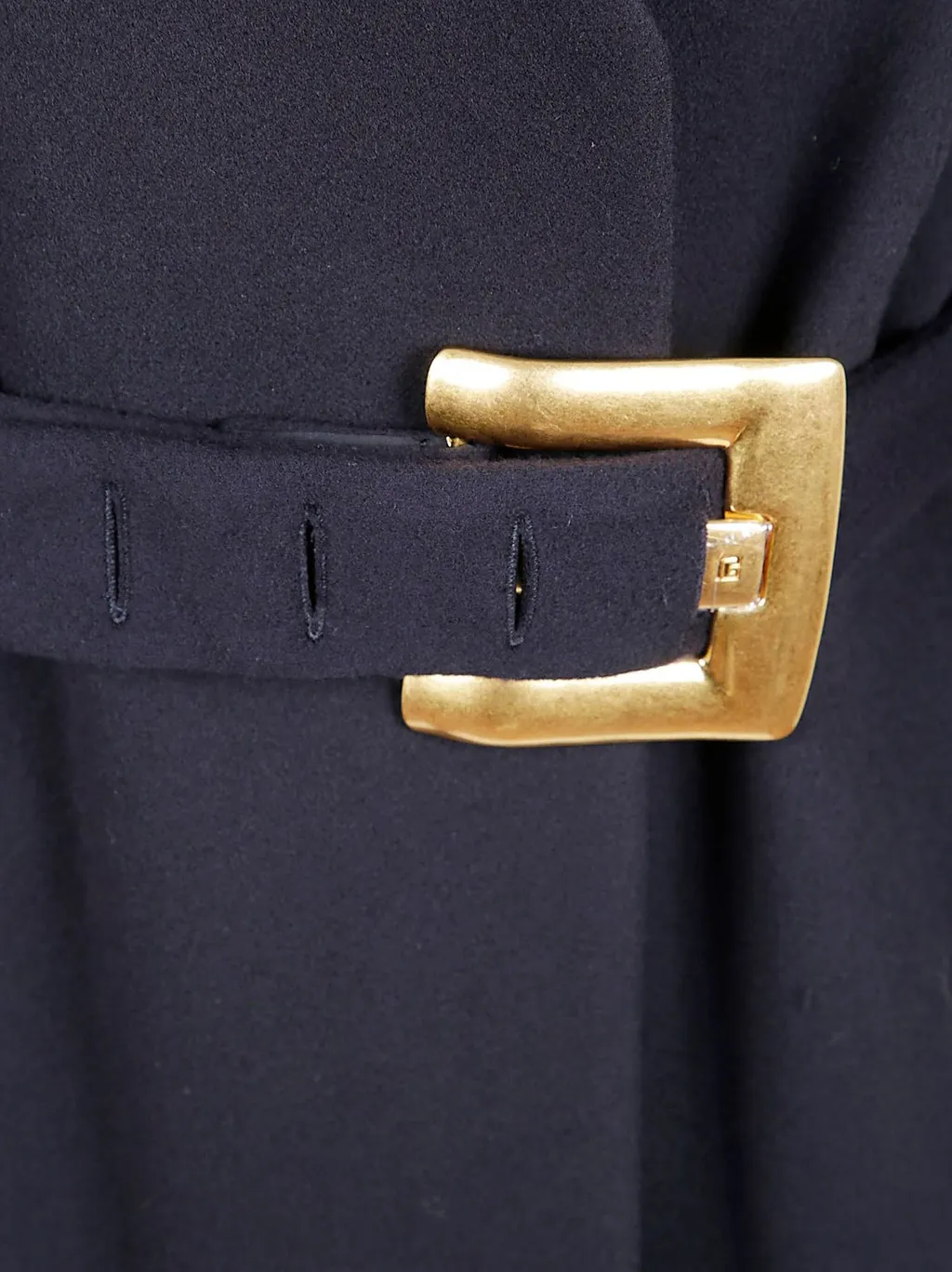 Belted Wide Sleeved Coat