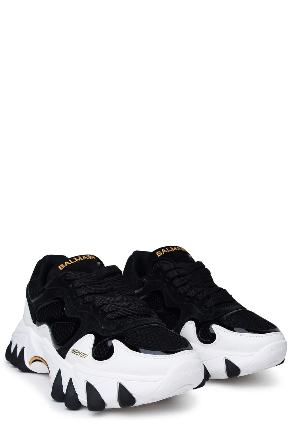 Mesh Panelled B-East Trainers