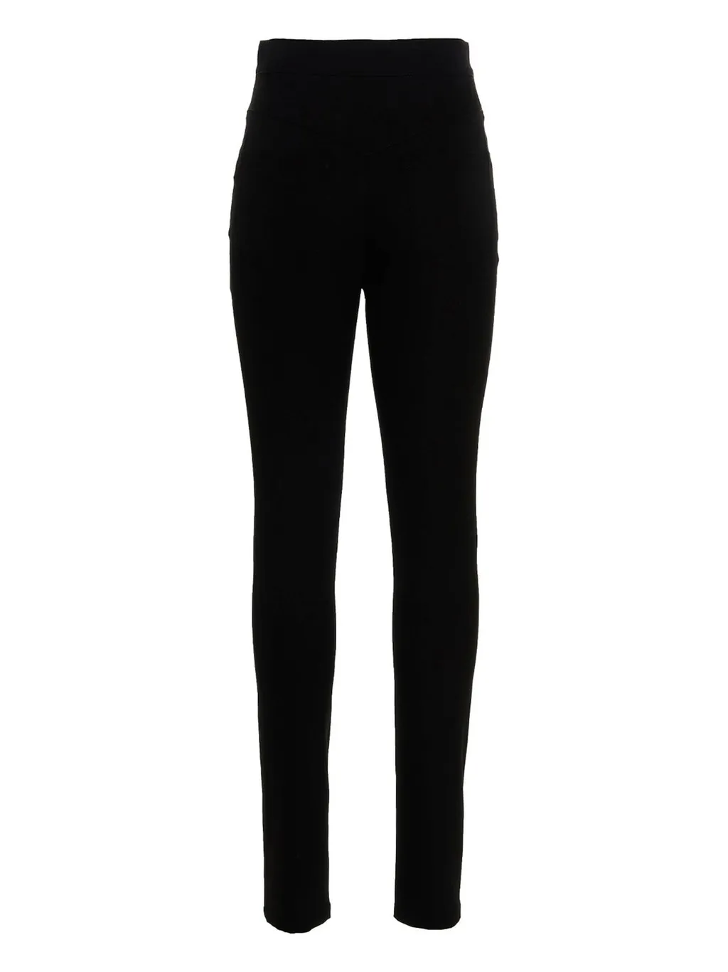 High Waist Slim Fit Trousers