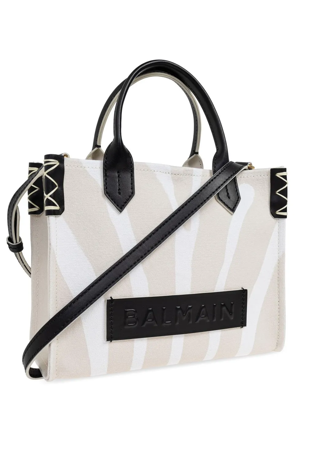 B-Army Zebra Small Top Handle Bag