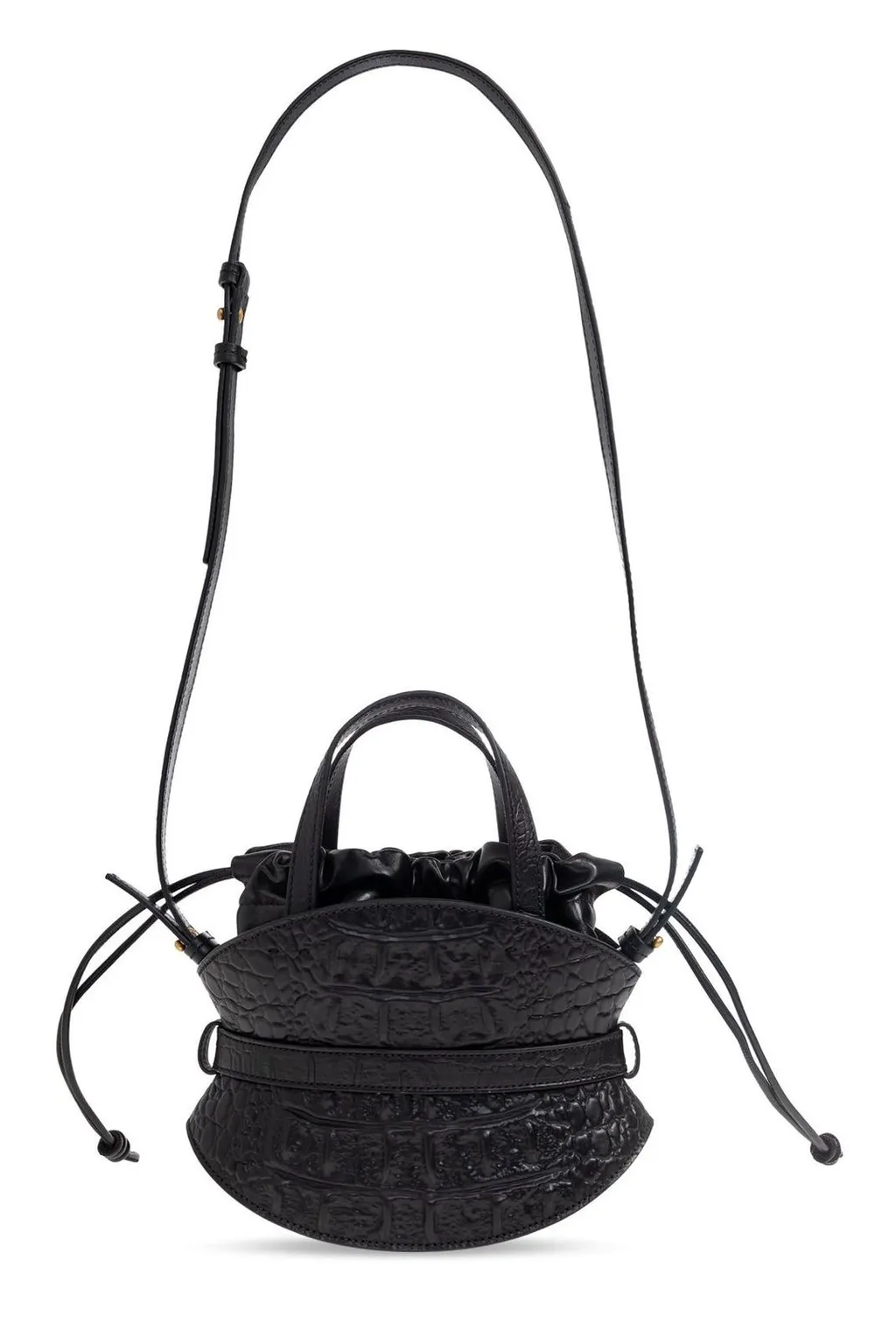 Embossed Shuffle Mini Handbag