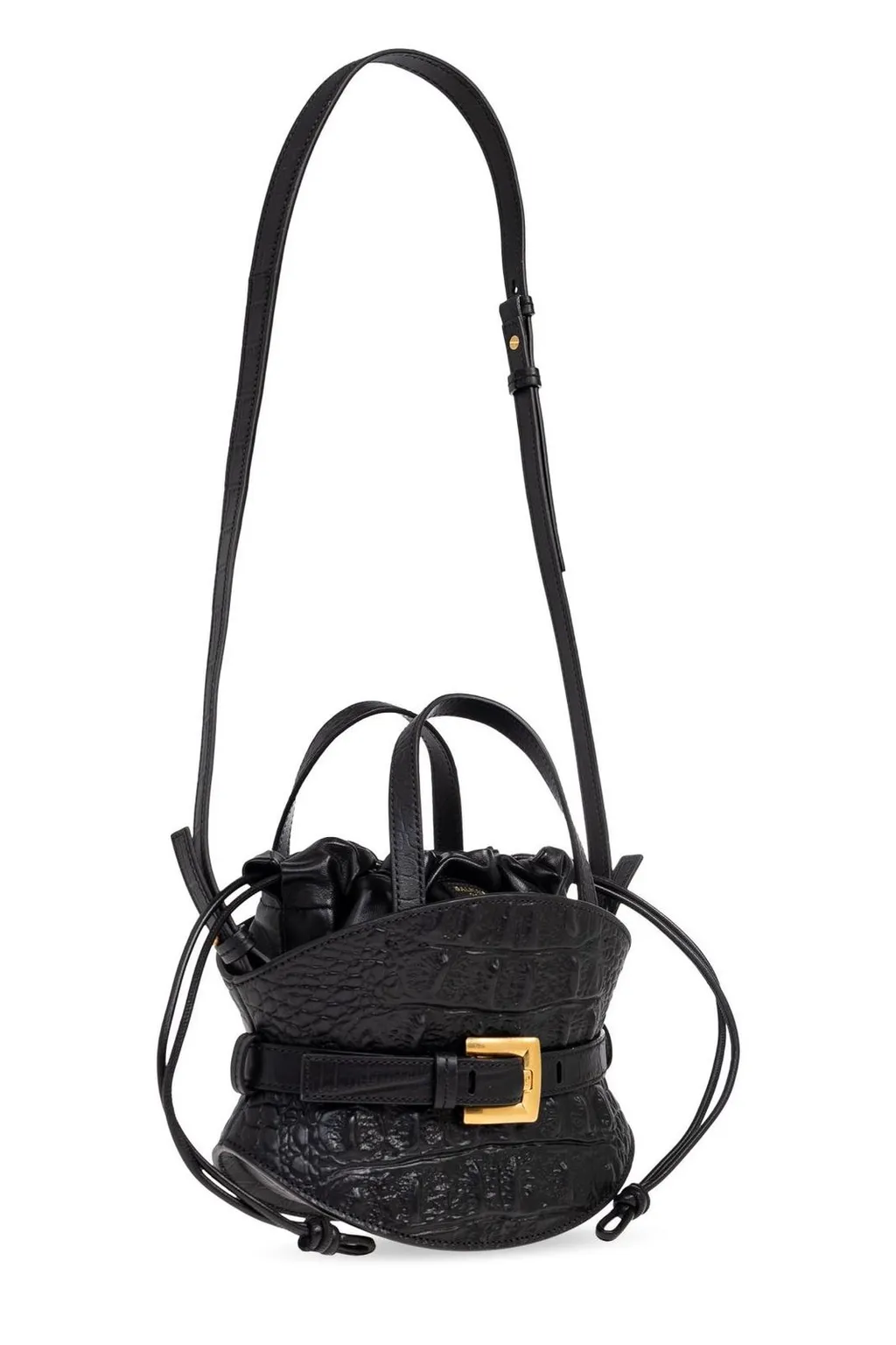 Embossed Shuffle Mini Handbag