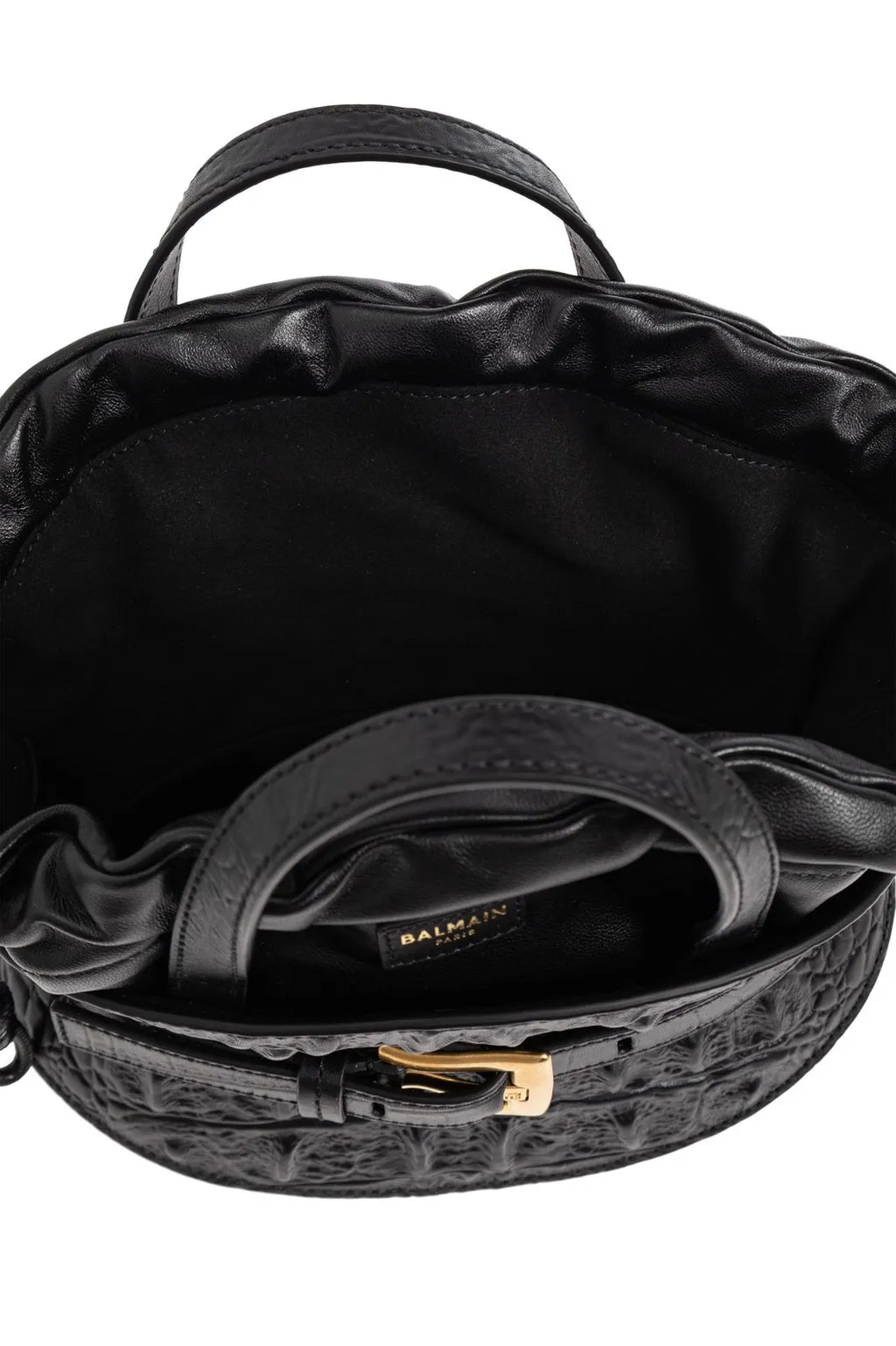 Embossed Shuffle Mini Handbag