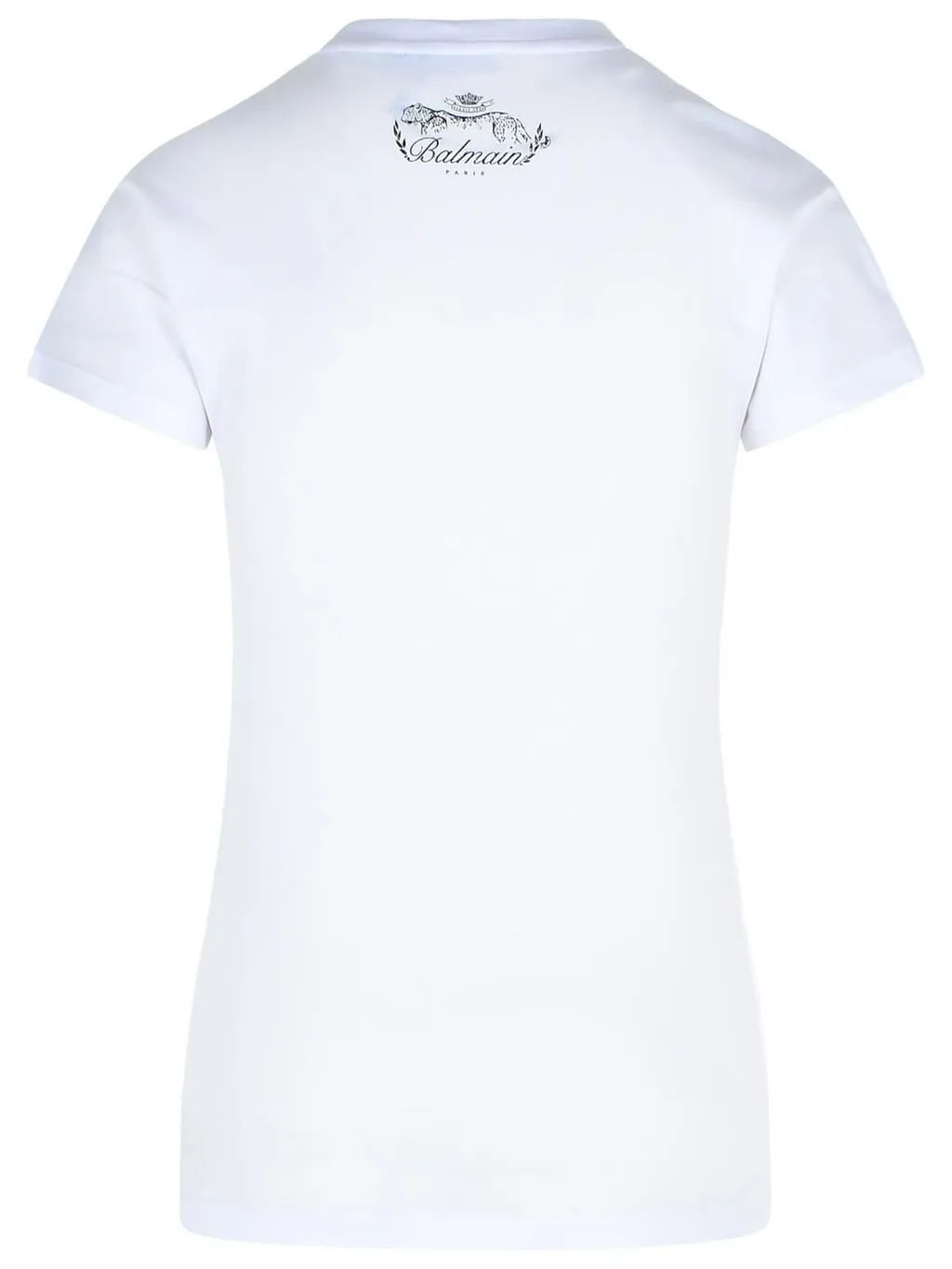 Short-Sleeved Draped Jersey T-Shirt