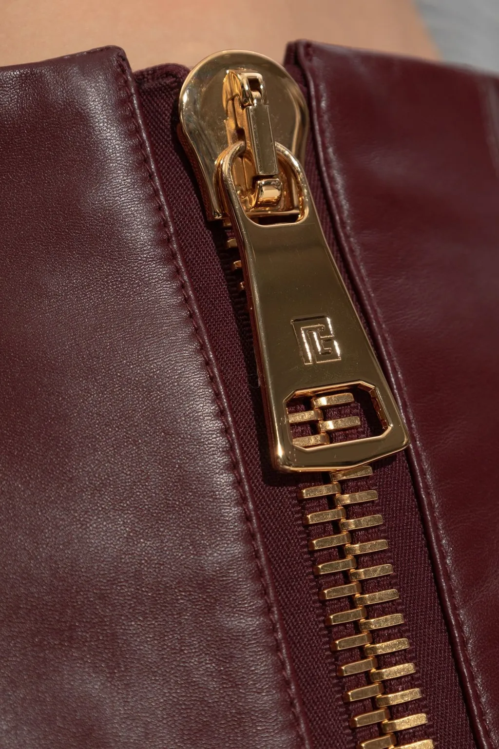 Leather Pencil Skirt
