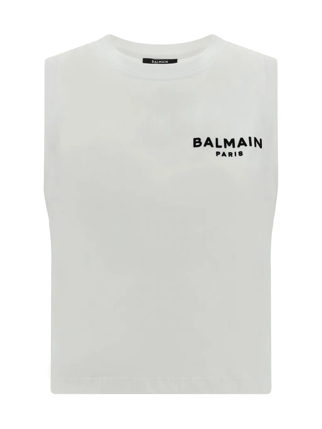 Flocked Logo Tank Top