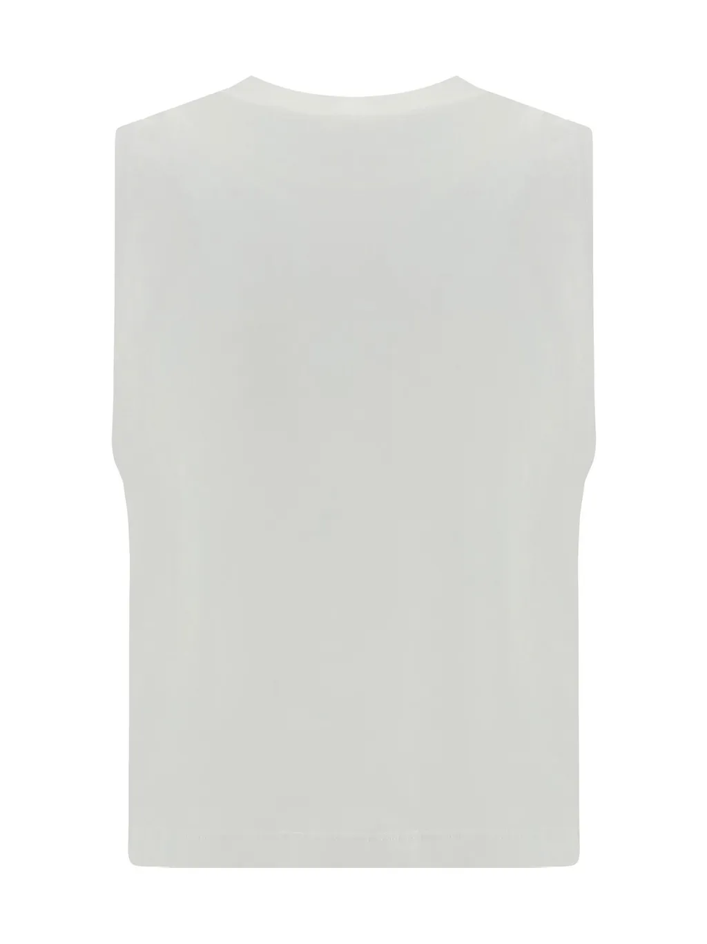 Flocked Logo Tank Top