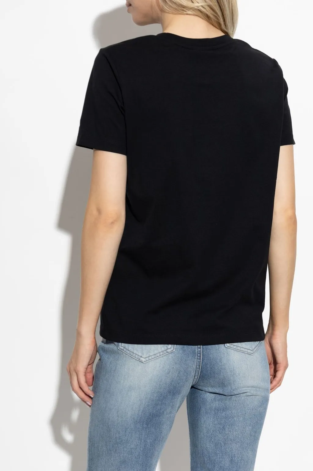 Short-Sleeved Balmain Chain Print T-Shirt