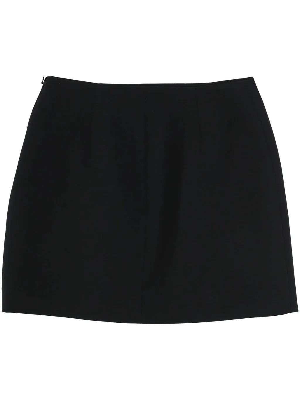 Button Embellished Mini Skirt