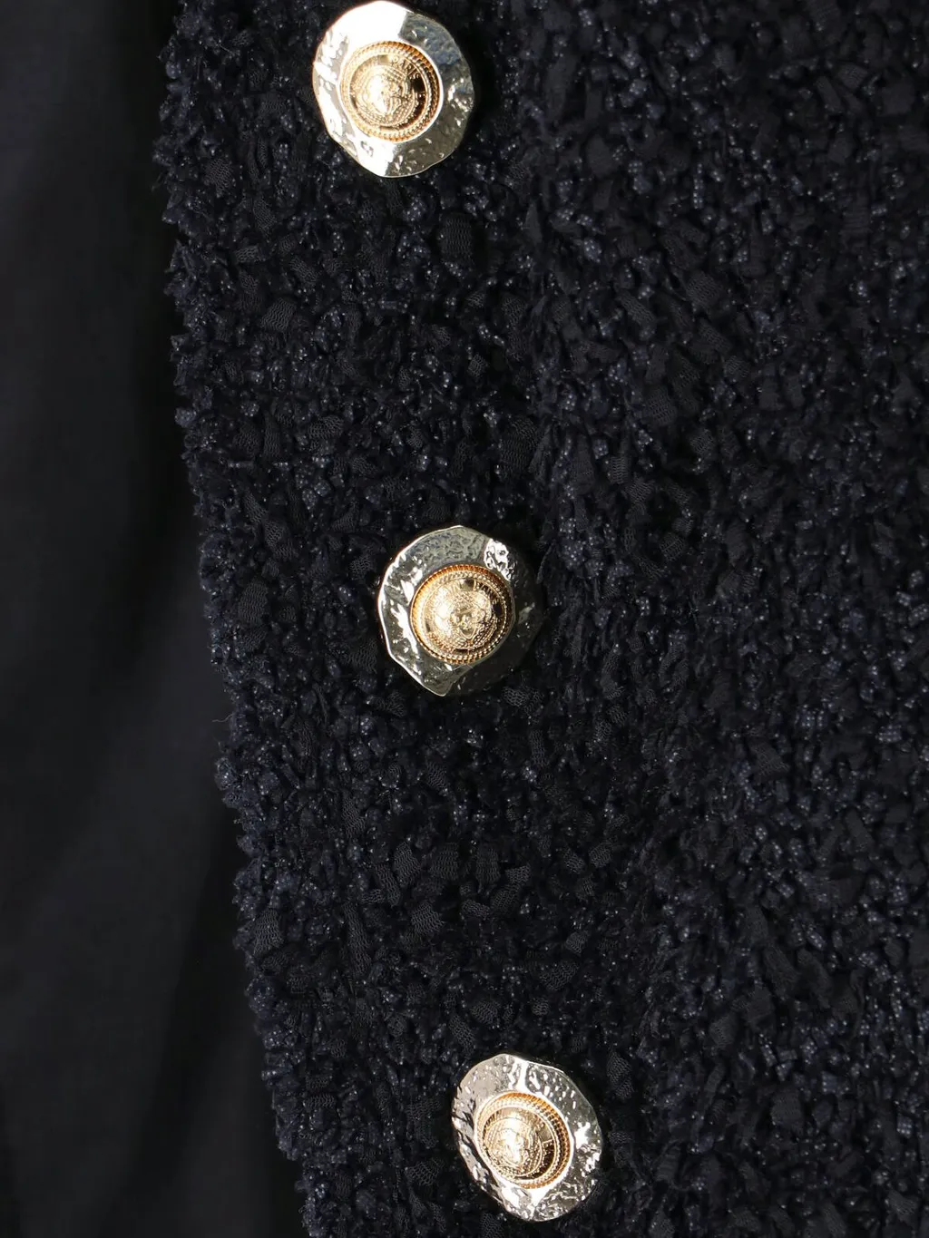 Button Detailed Straight Hem Jacket