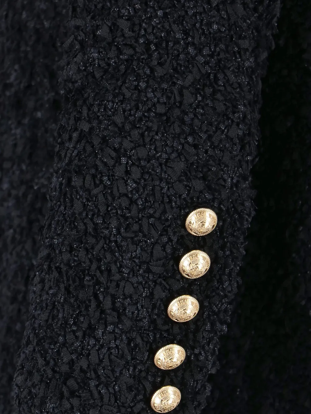 Button Detailed Straight Hem Jacket