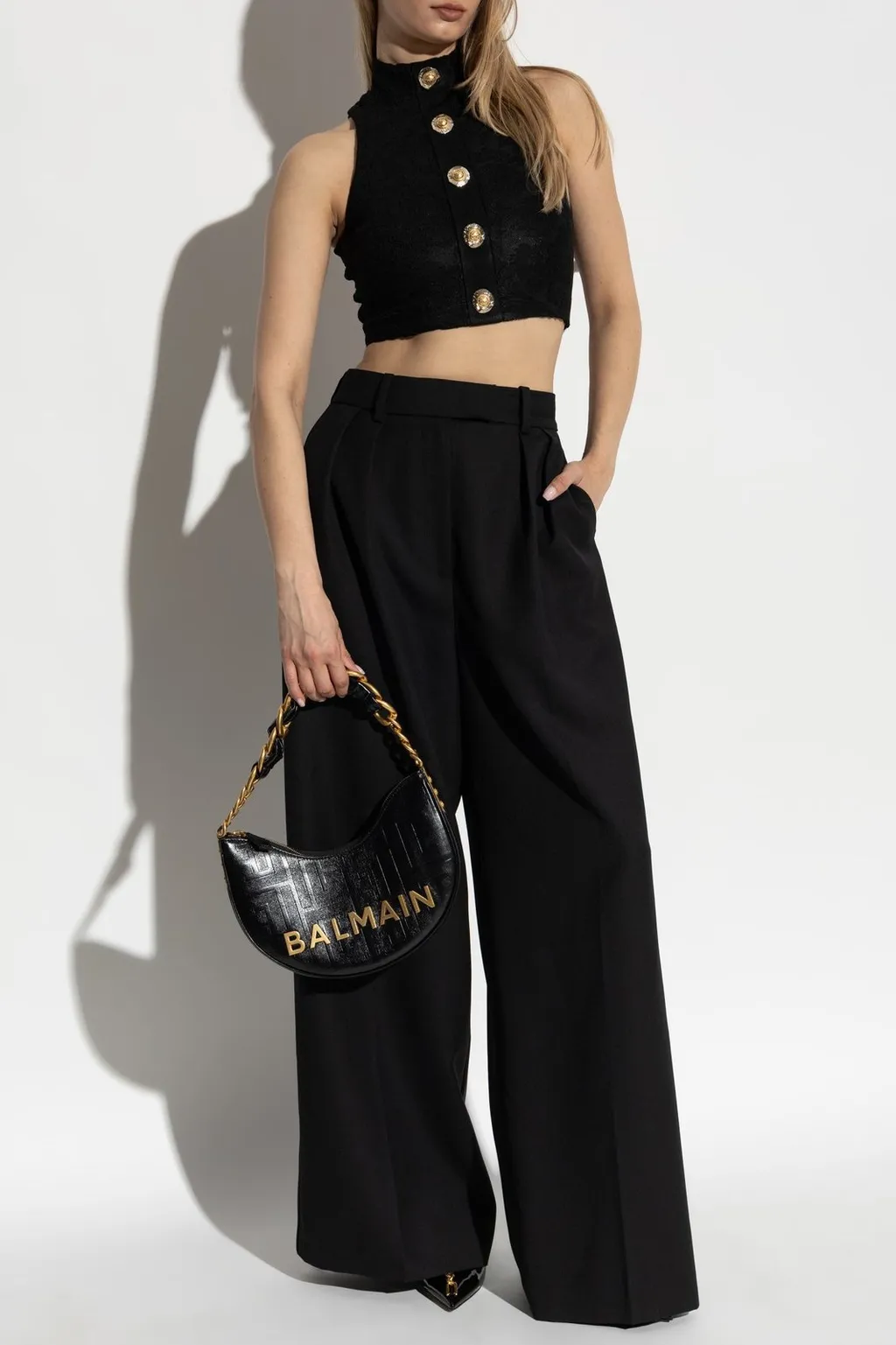 Baroque Patterned Sleeveless Top