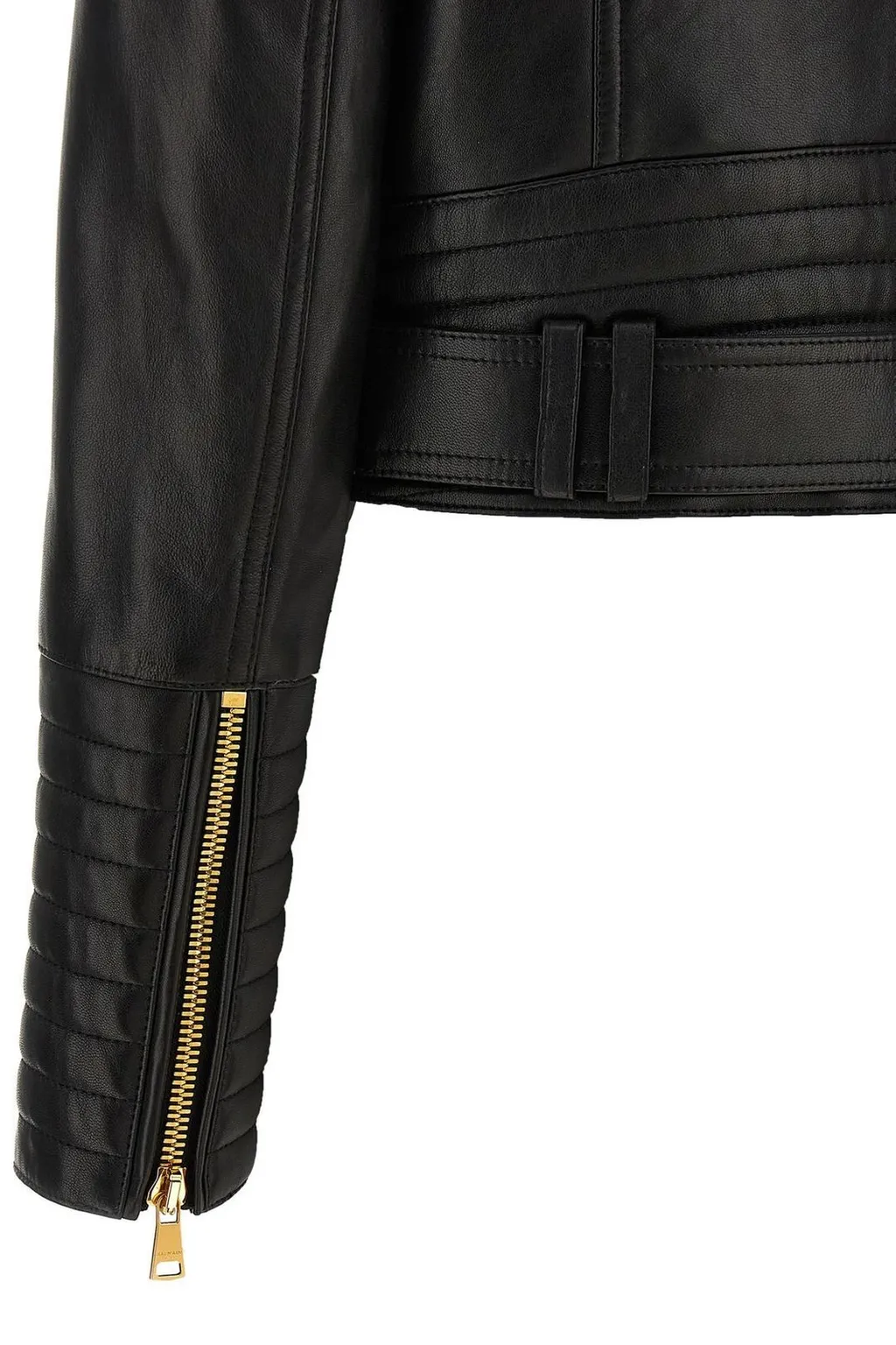 Zipped Leather Jacket