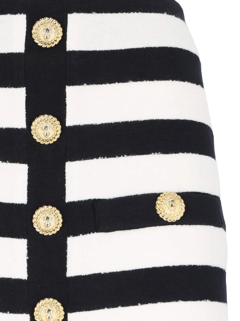 Striped Long Skirt