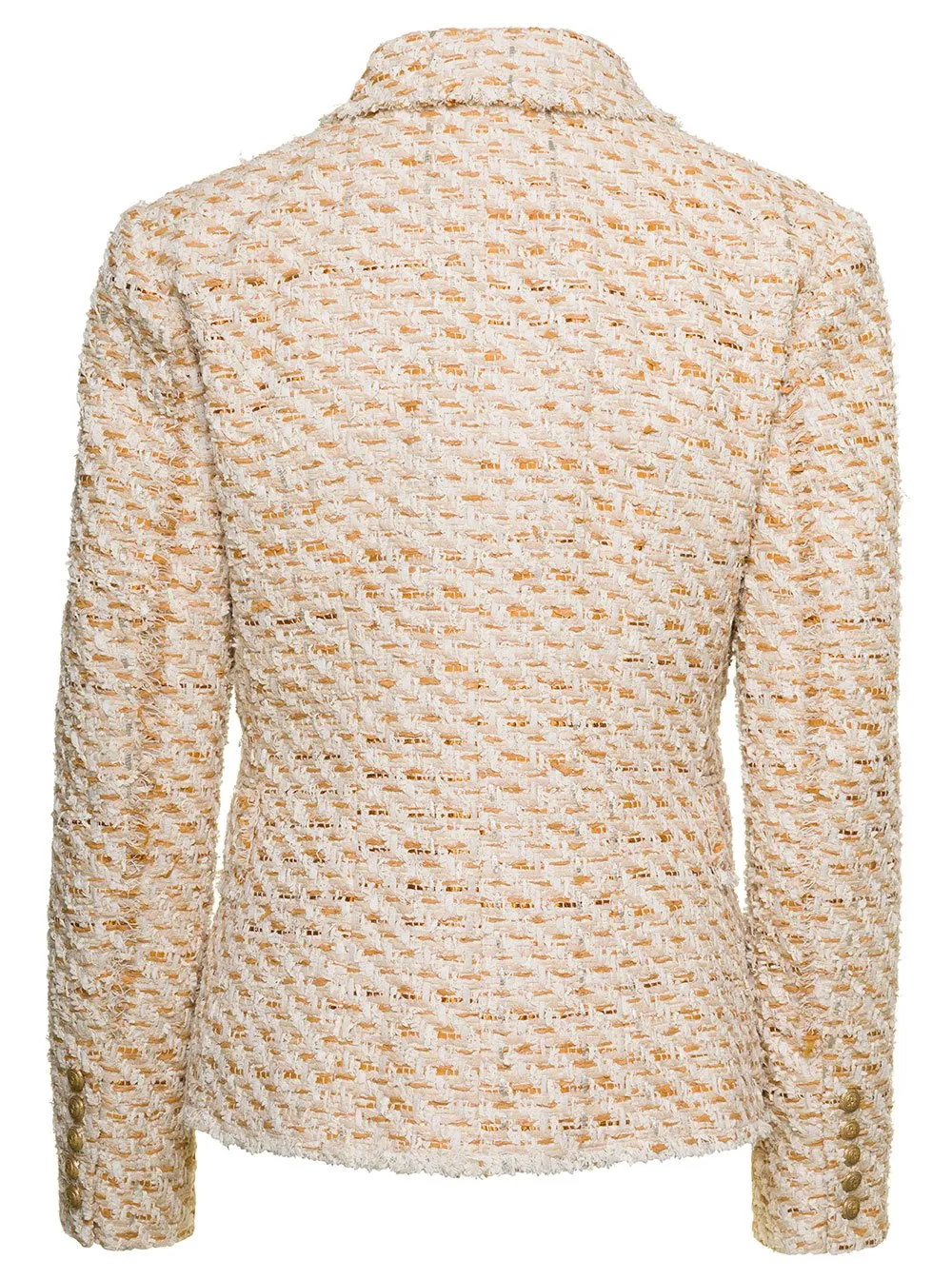 Double Breasted Tweed Jacket