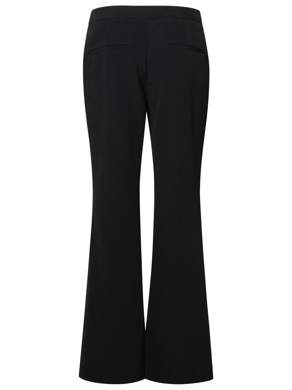 Low-Rise Flared Trousers