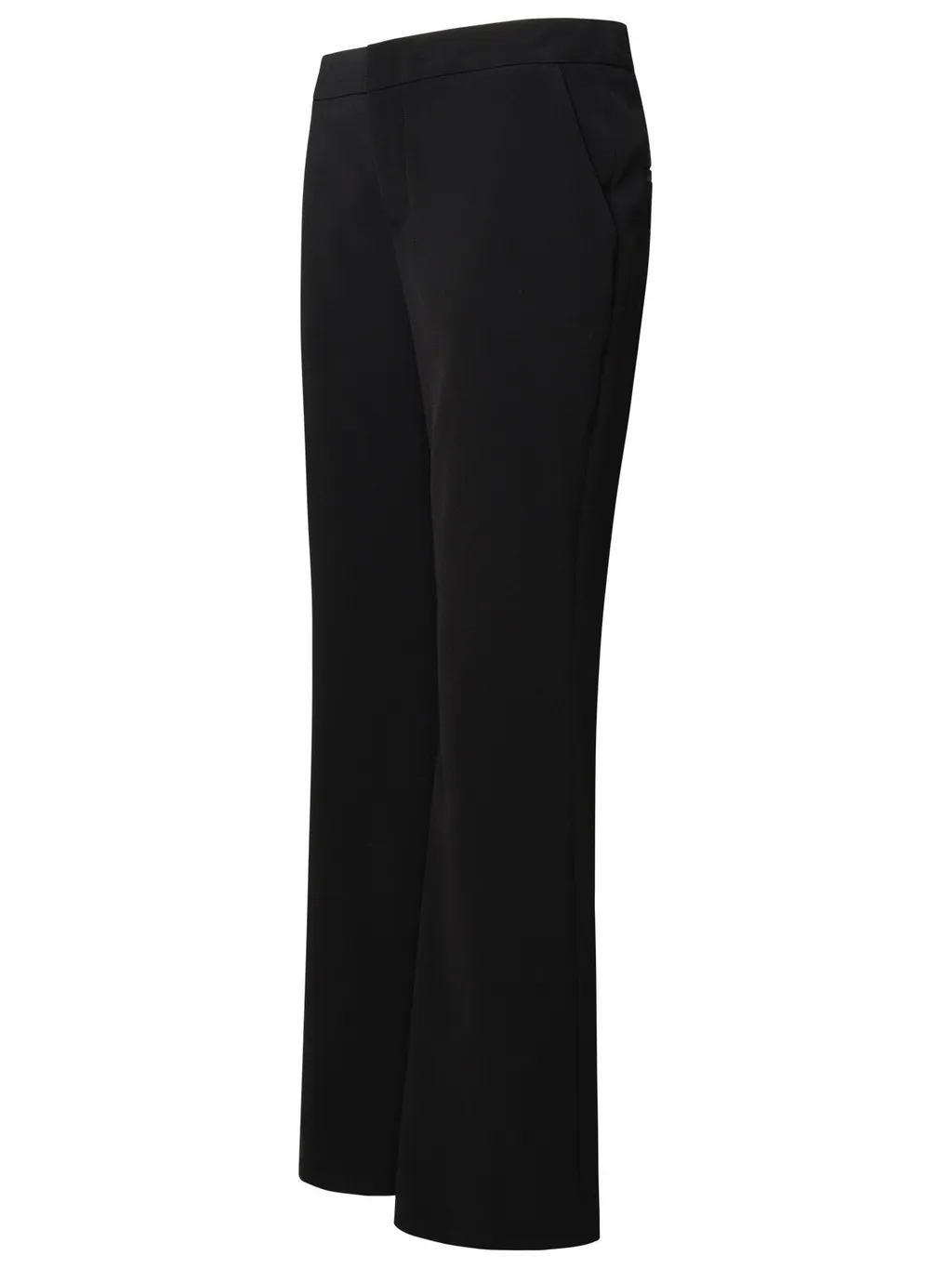 Low-Rise Flared Trousers