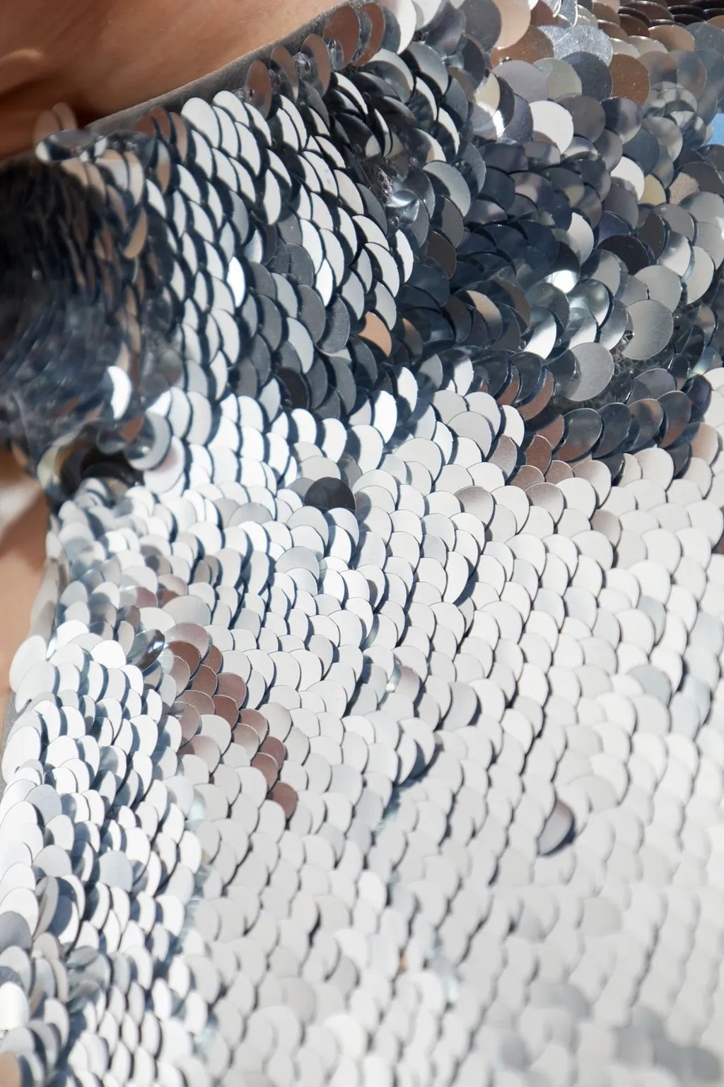 Sequinned Halterneck Dress