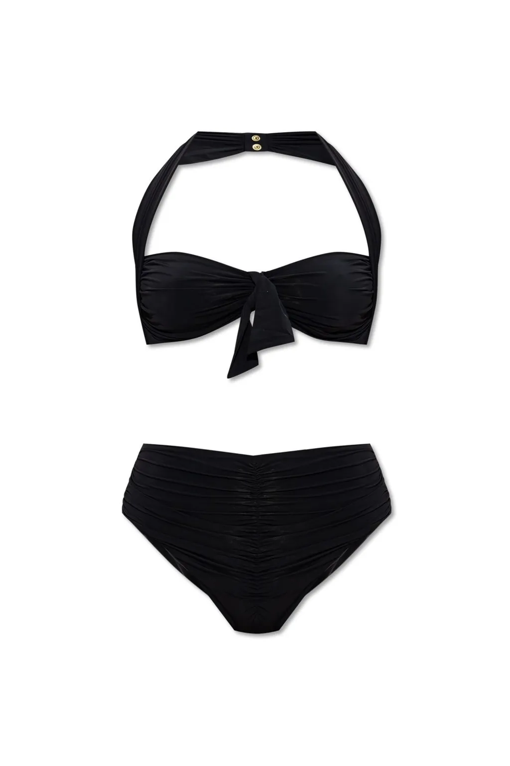 Plain Two Piece Swimsuit