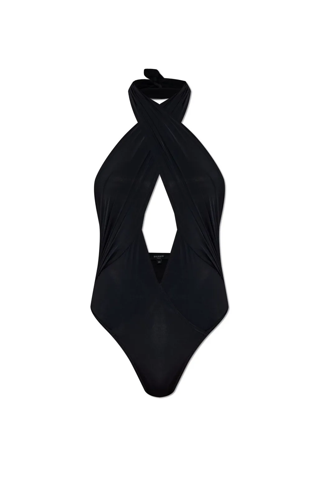 Plain One-Piece Swimsuit
