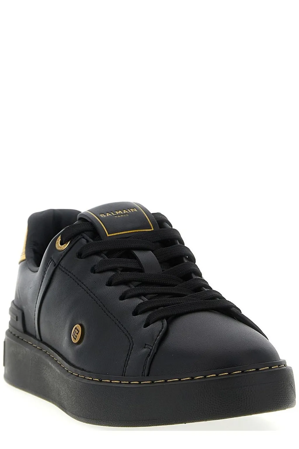 B Court Lace-Up Sneakers