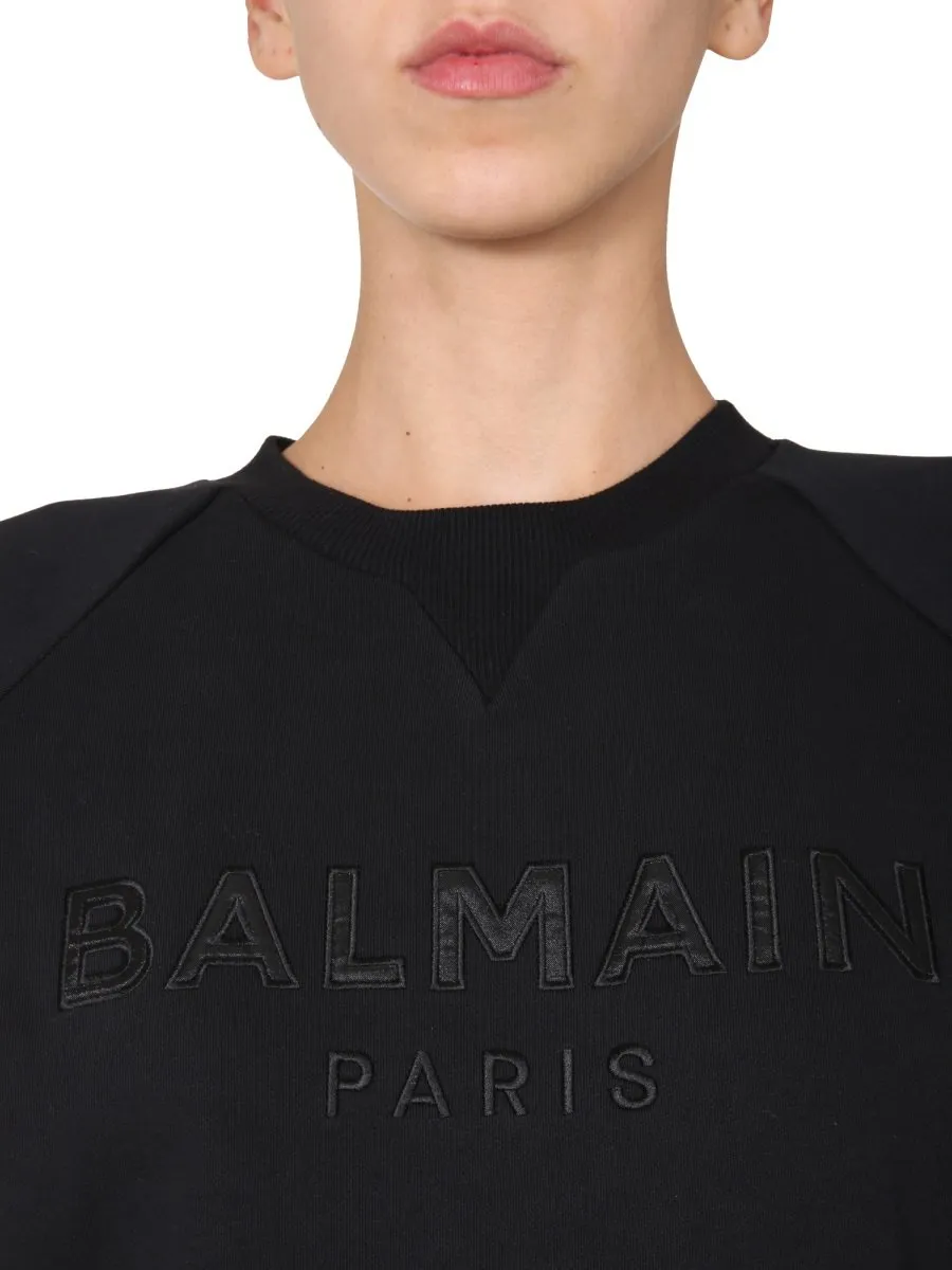 Logo Embroidered Sweatshirt