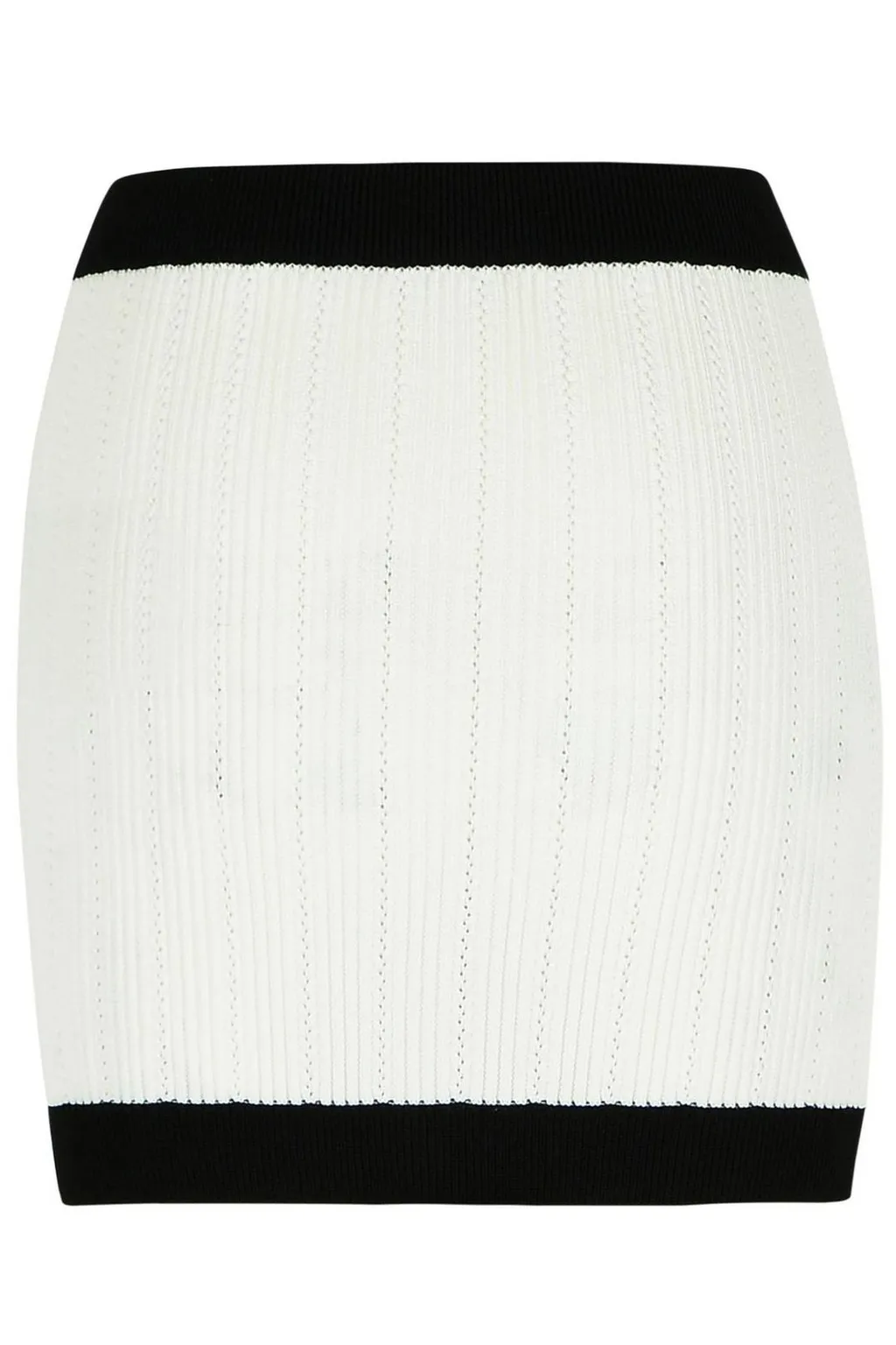 Two-Toned Mini Skirt