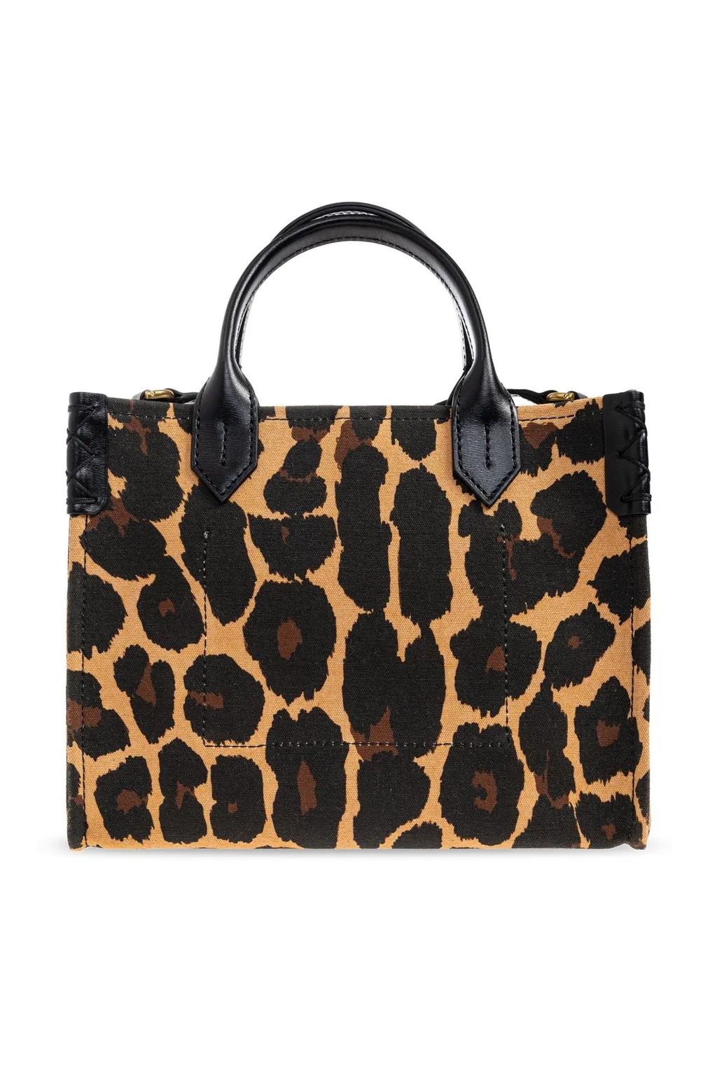 B-Army Small Leopard Print Tote Bag