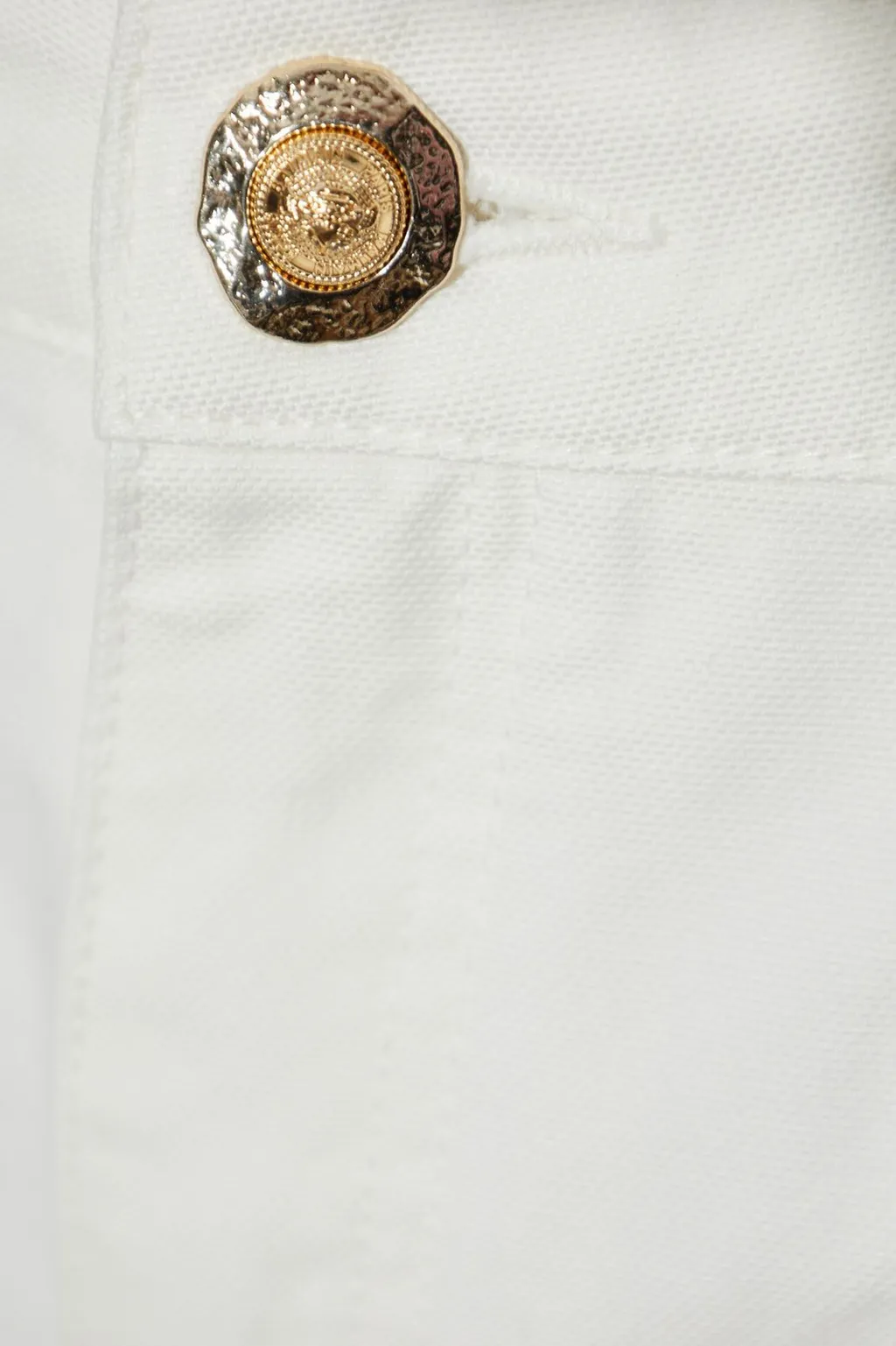 Plain Denim Straight-Fit Jeans