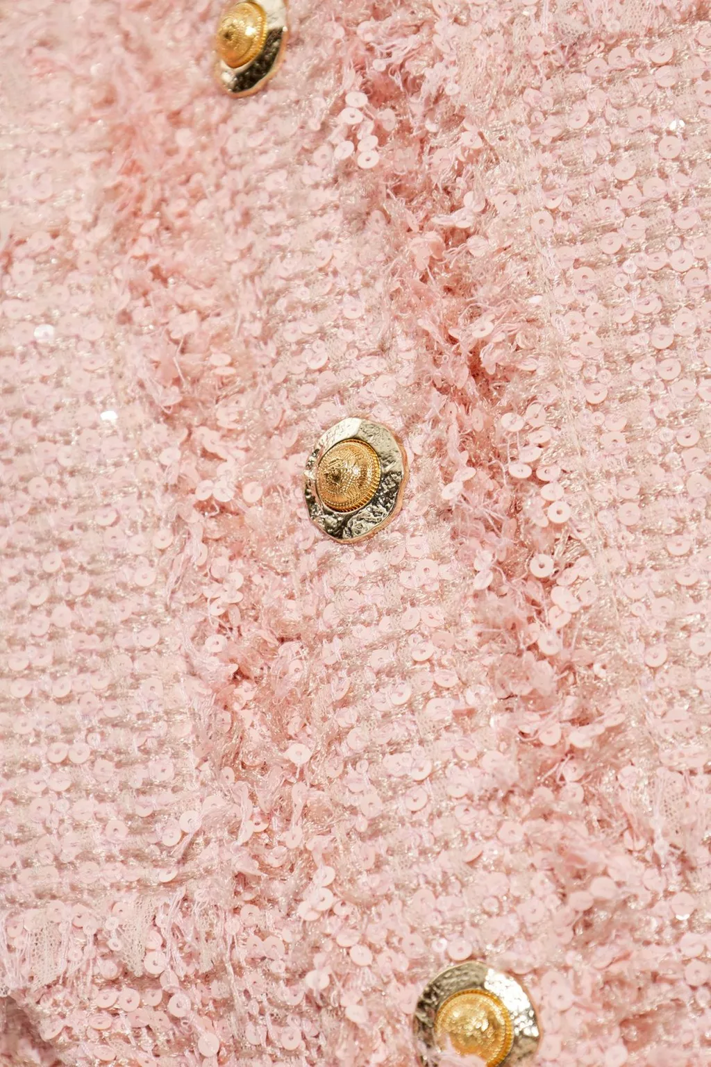 Sequinned Tweed Jacket Dress