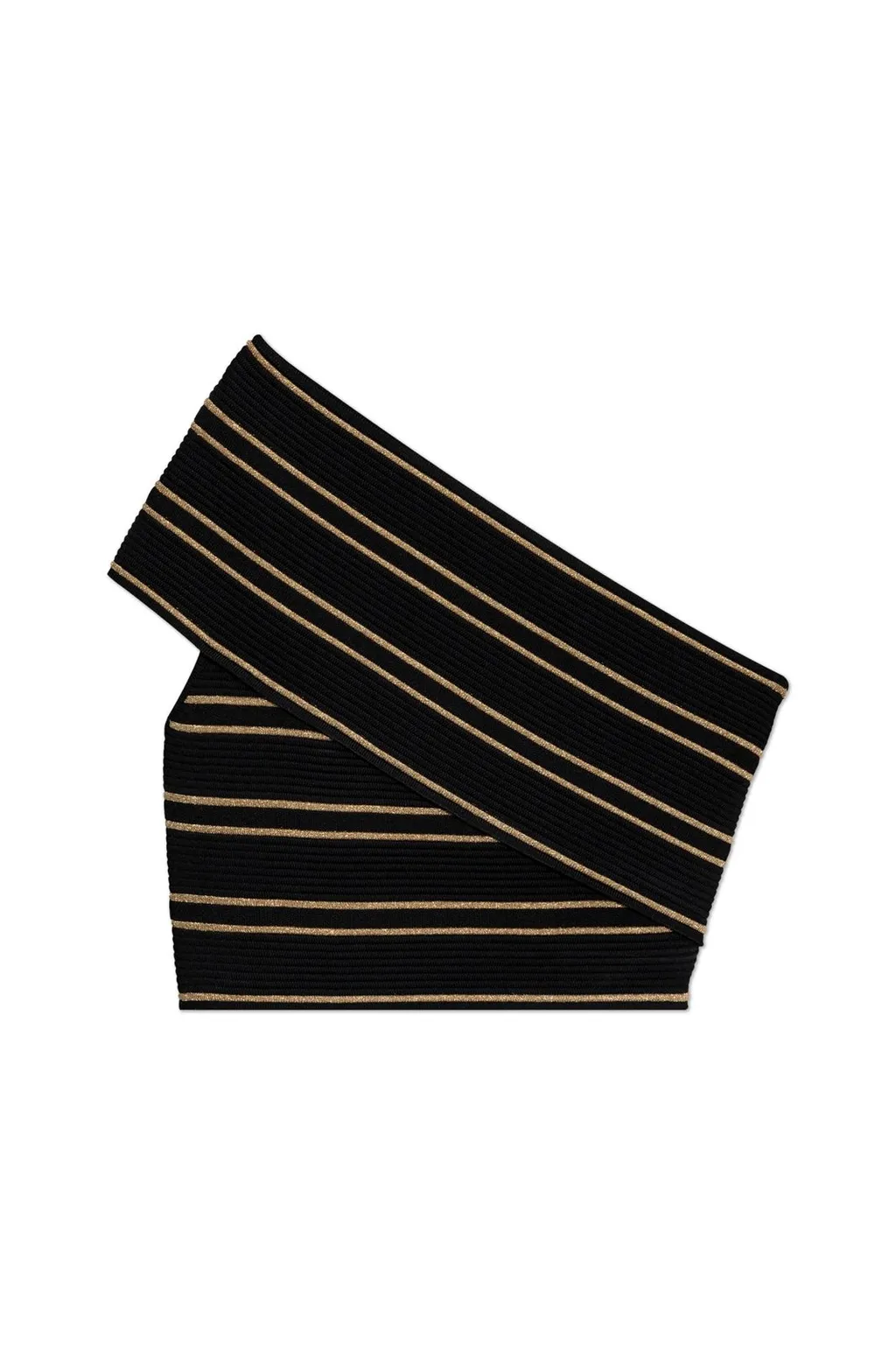 Striped One-Shoulder Top
