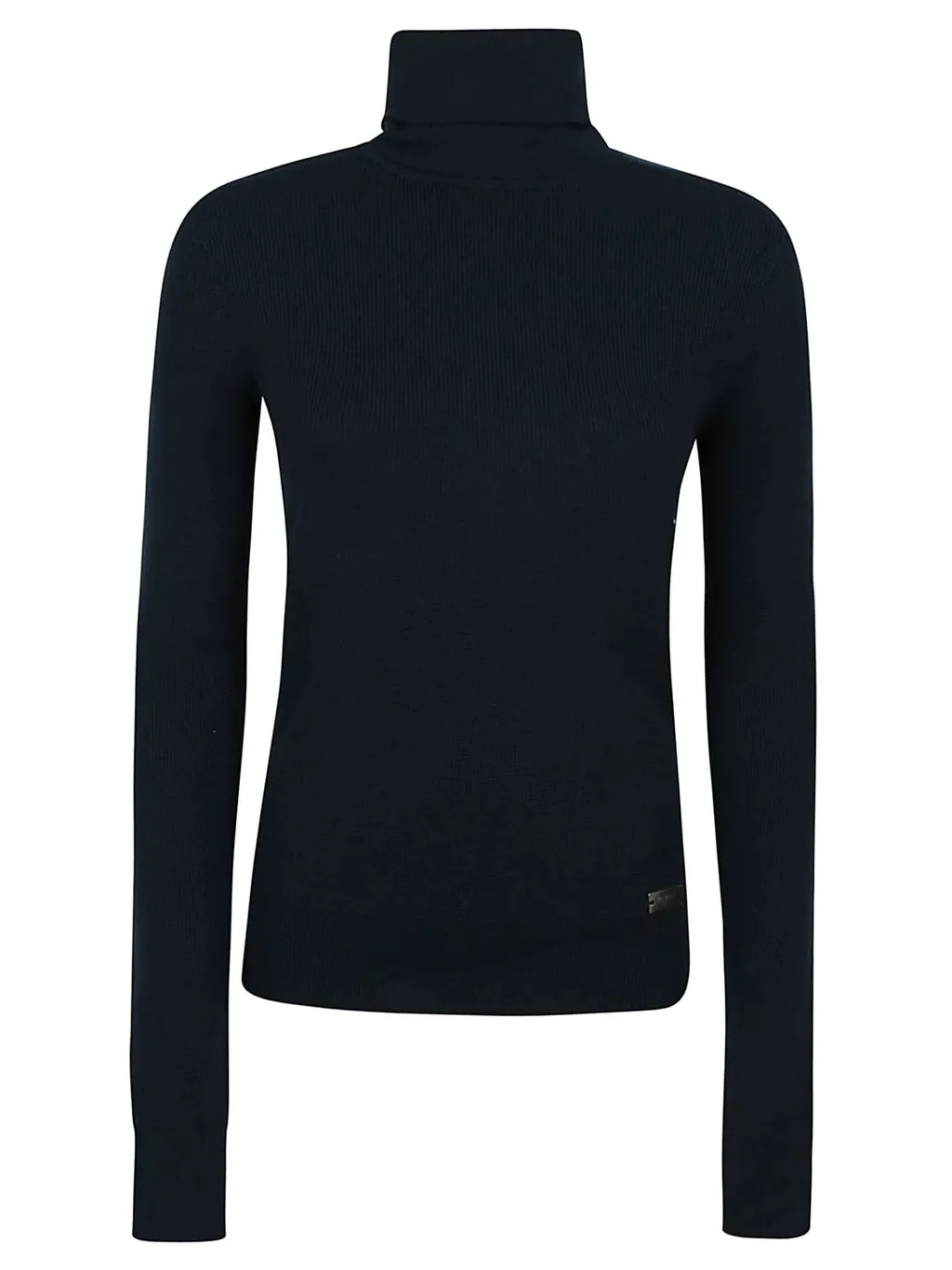 Fine Knit Turtleneck Jumper