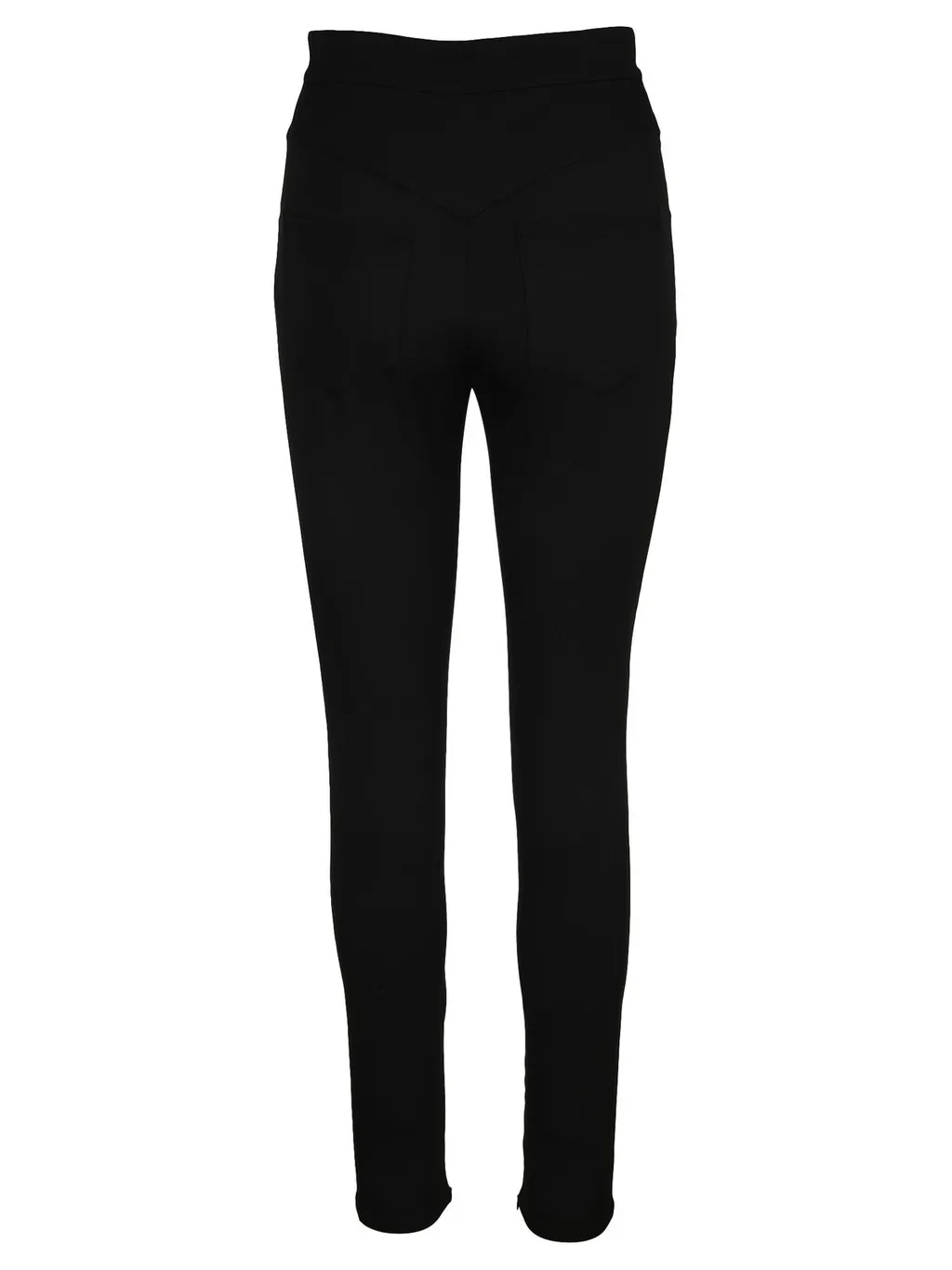High-Waisted Skinny Trousers